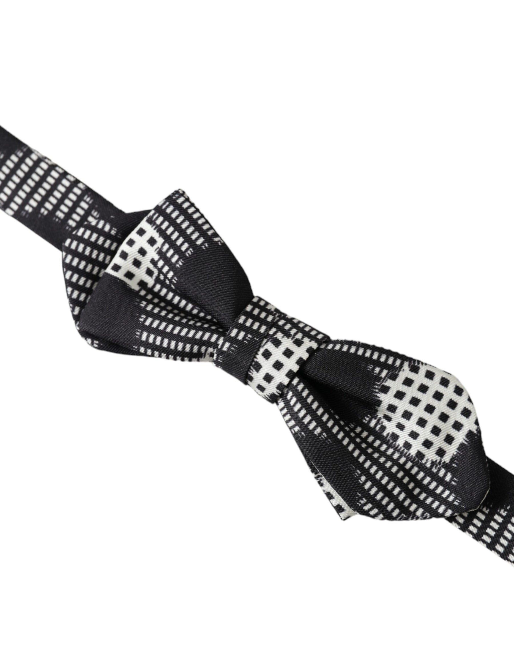 Dolce & Gabbana Multicolor Silk Polka Dot Adjustable Neck Men Papillon Bow Tie | Regal Royce