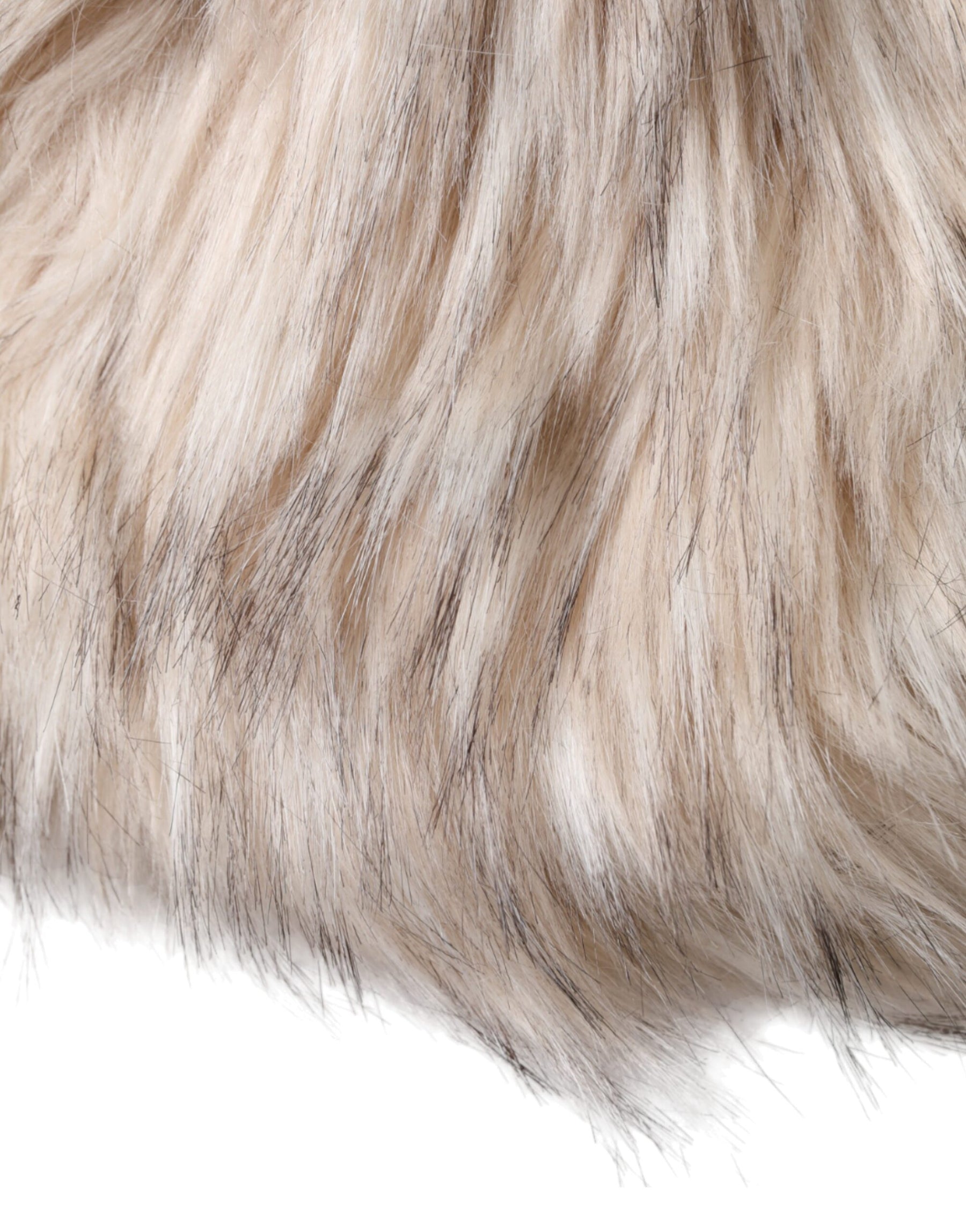 Dolce & Gabbana Beige Acrylic Fur Women Bucket Hat | Regal Royce