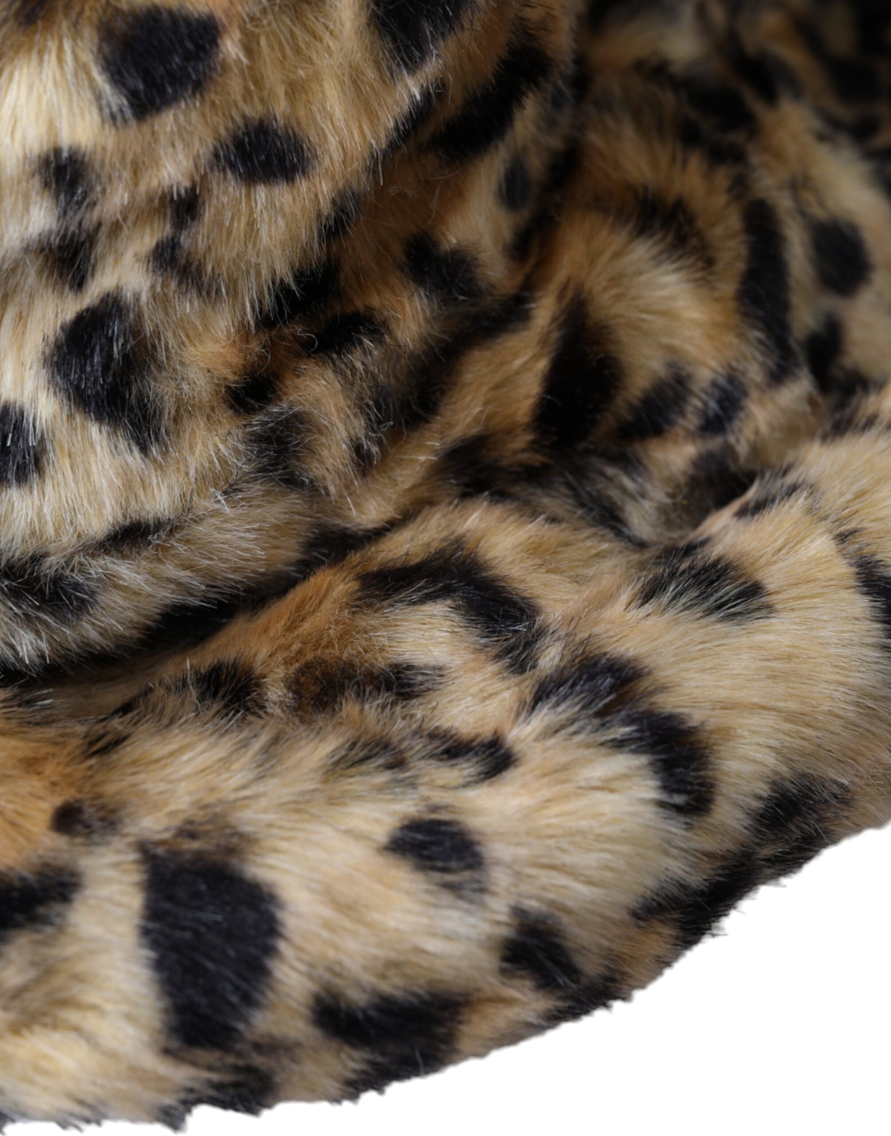 Dolce & Gabbana Brown Leopard Fur Women Bucket Hat | Regal Royce