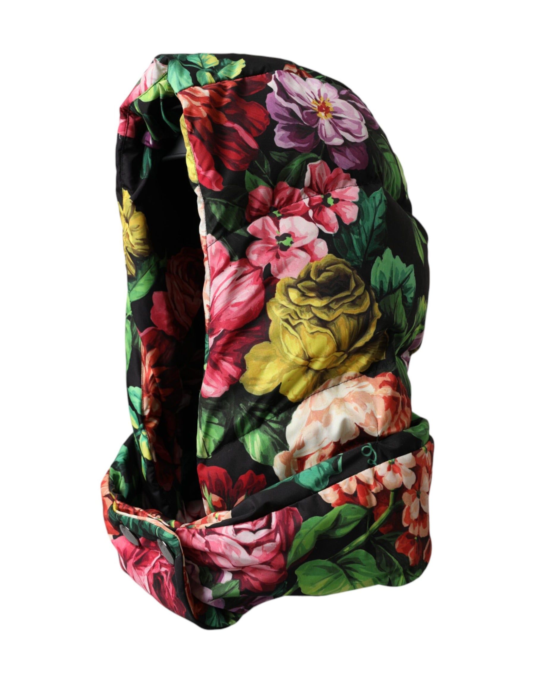 Dolce & Gabbana Hat Multicolor Floral Whole Head Wrap Hat | Regal Royce