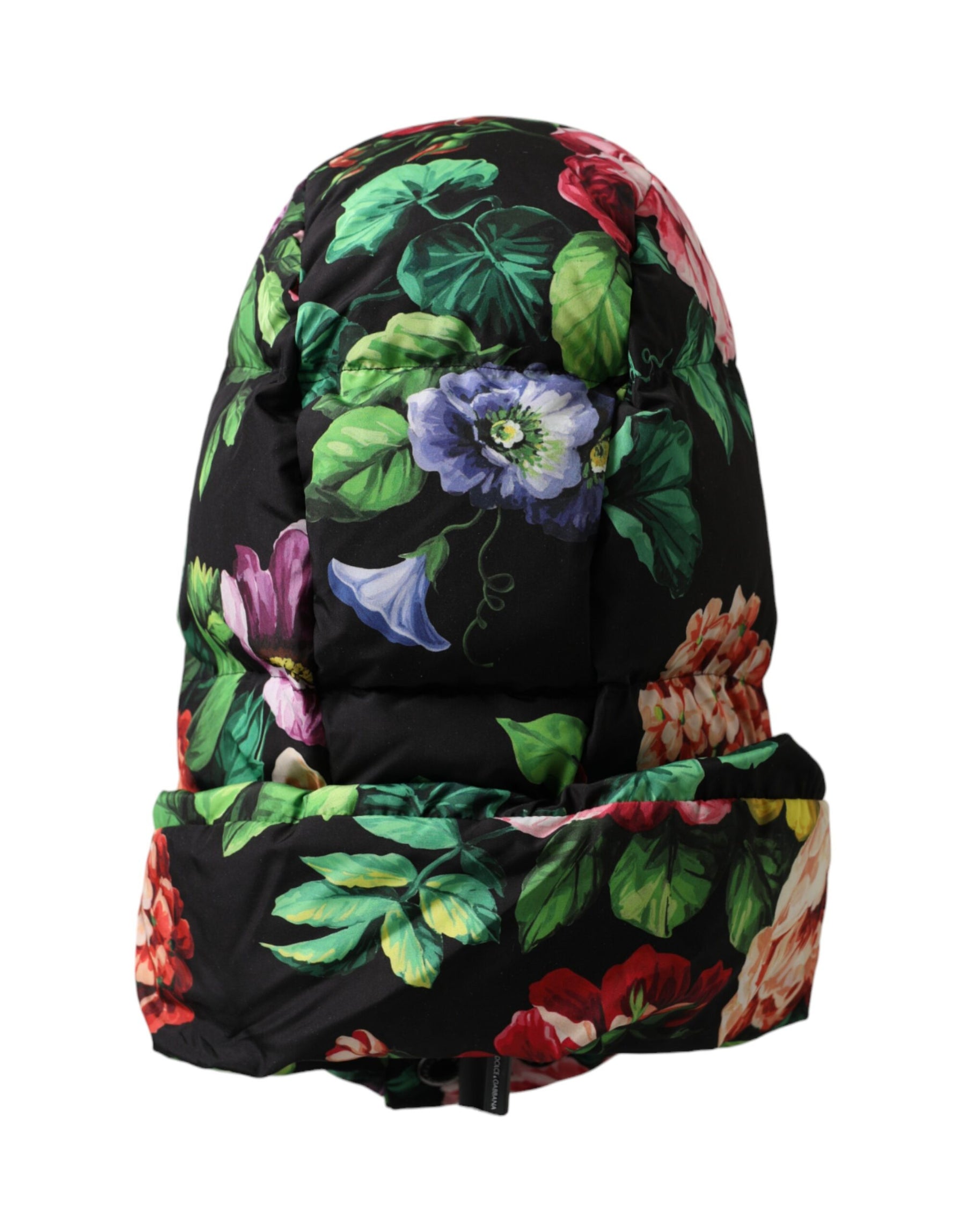 Dolce & Gabbana Hat Multicolor Floral Whole Head Wrap Hat | Regal Royce