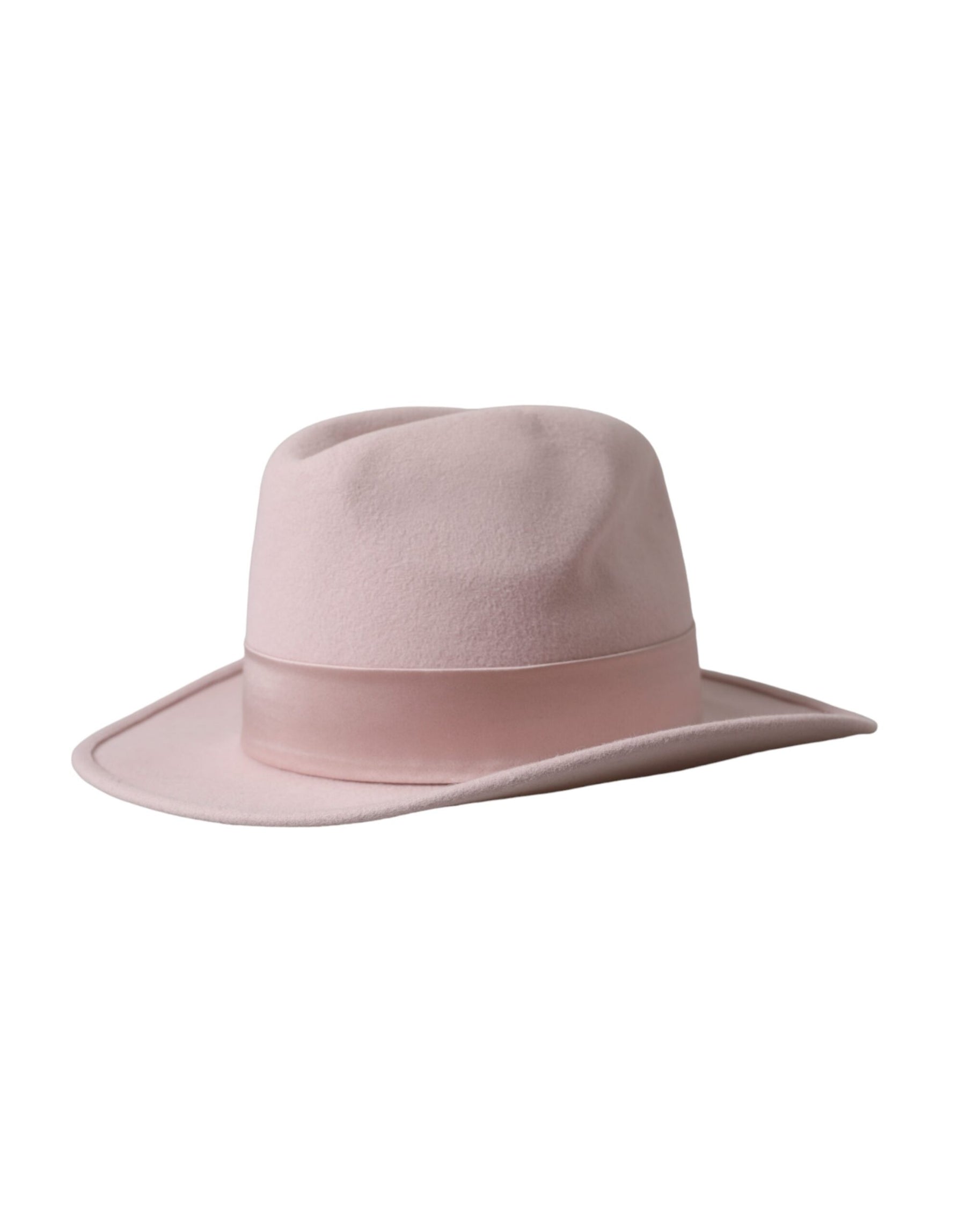 Dolce & Gabbana Pink Rabbit Fedora Trilby Women Hat | Regal Royce