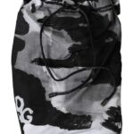 Dolce & Gabbana Multicolor Camouflage DG Logo Beachwear Shorts Swimwear | Regal Royce