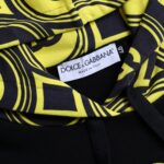 Dolce & Gabbana Black Logo Cotton Hooded Sweatshirt Sweater | Regal Royce