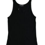 Dolce & Gabbana Black Tank Sleeveless Underwear Men T-shirt | Regal Royce
