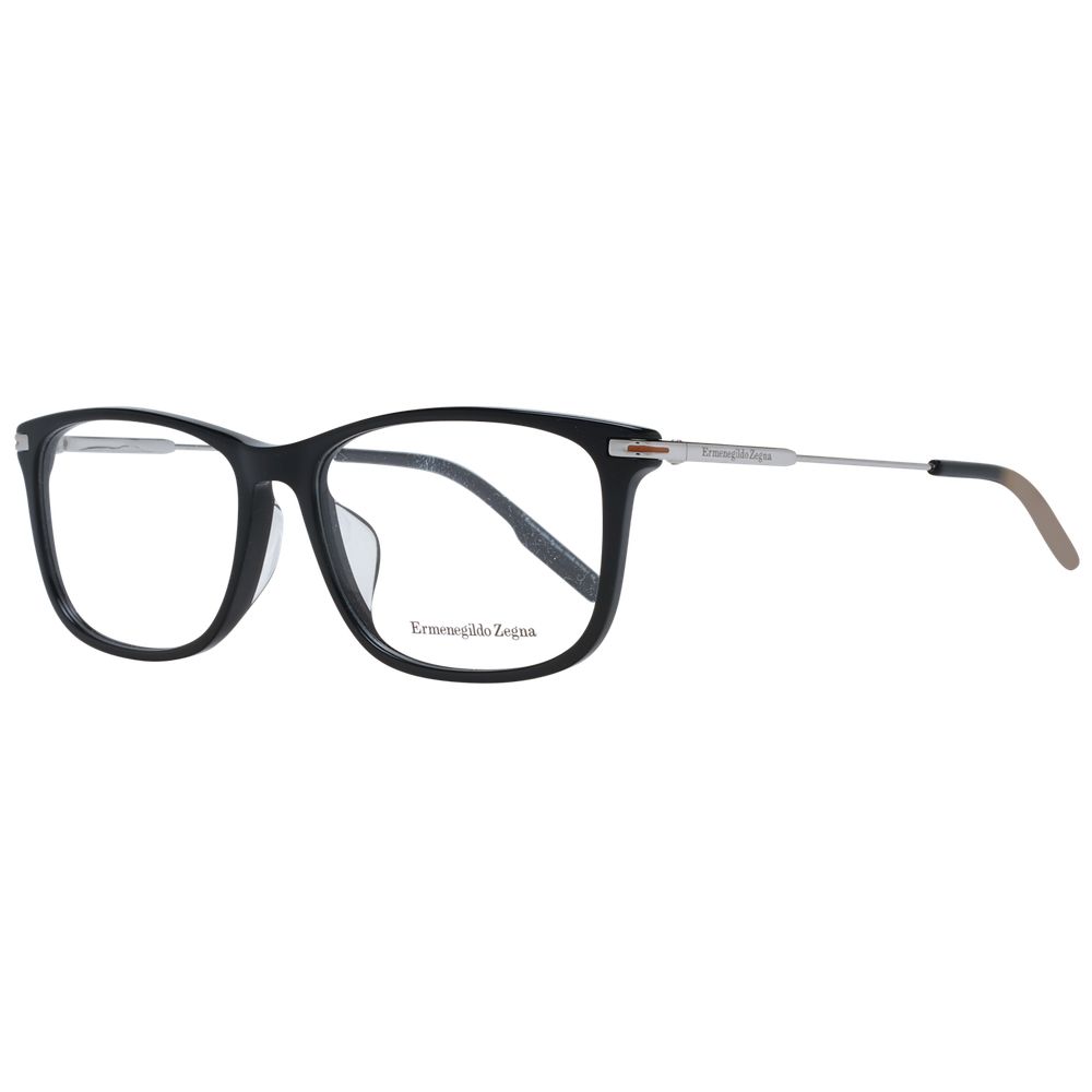 Ermenegildo Zegna Black Plastic Glasses (Frames) | Regal Royce