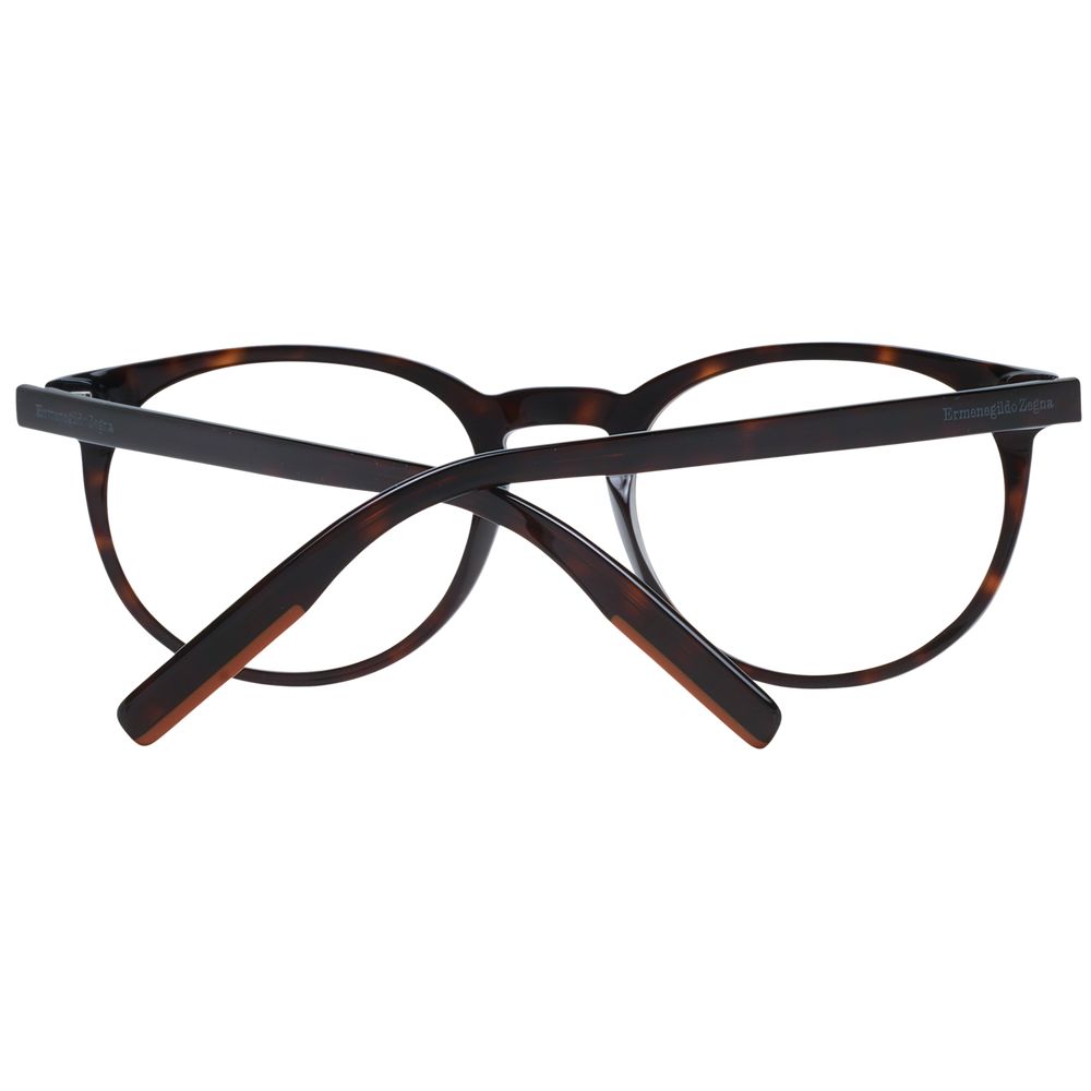 Ermenegildo Zegna Brown Plastic Glasses (Frames) | Regal Royce