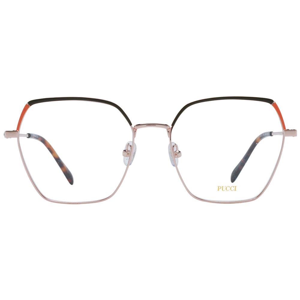 Emilio Pucci Rose Gold Metal Glasses (Frames) | Regal Royce