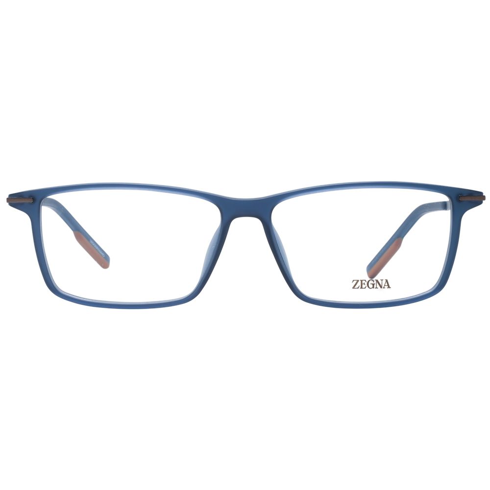 Ermenegildo Zegna Blue Plastic Glasses (Frames) | Regal Royce