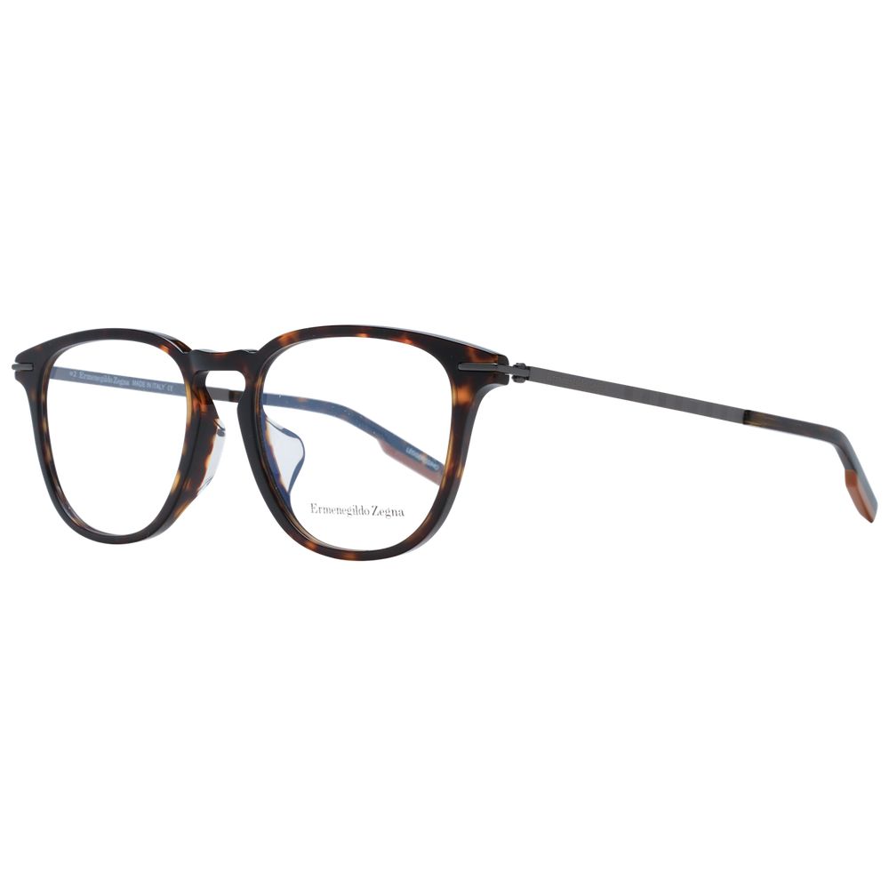 Ermenegildo Zegna Brown Plastic Glasses (Frames) | Regal Royce