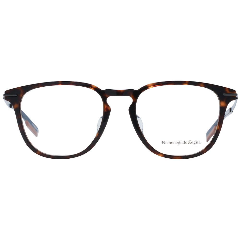 Ermenegildo Zegna Brown Plastic Glasses (Frames) | Regal Royce