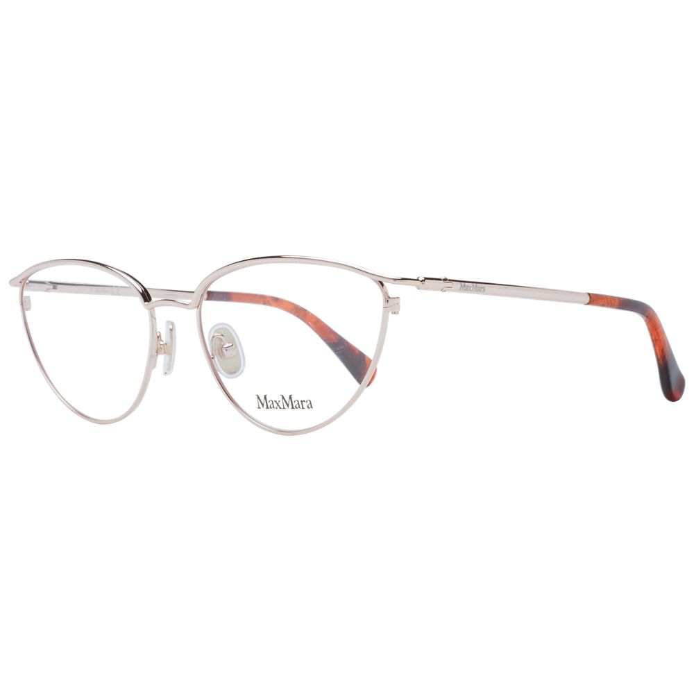 Max Mara Rose Gold Metal Glasses (Frames) | Regal Royce