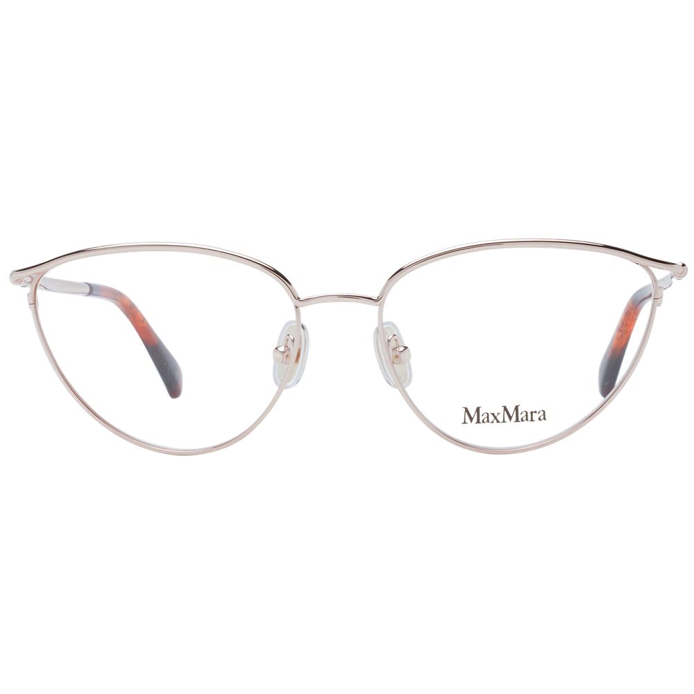 Max Mara Rose Gold Metal Glasses (Frames) | Regal Royce