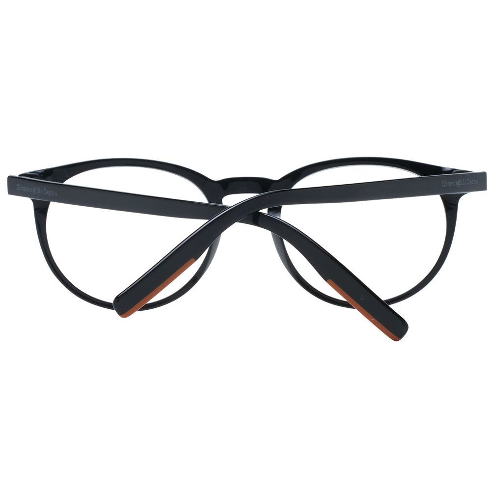 Ermenegildo Zegna Black Plastic Glasses (Frames) | Regal Royce