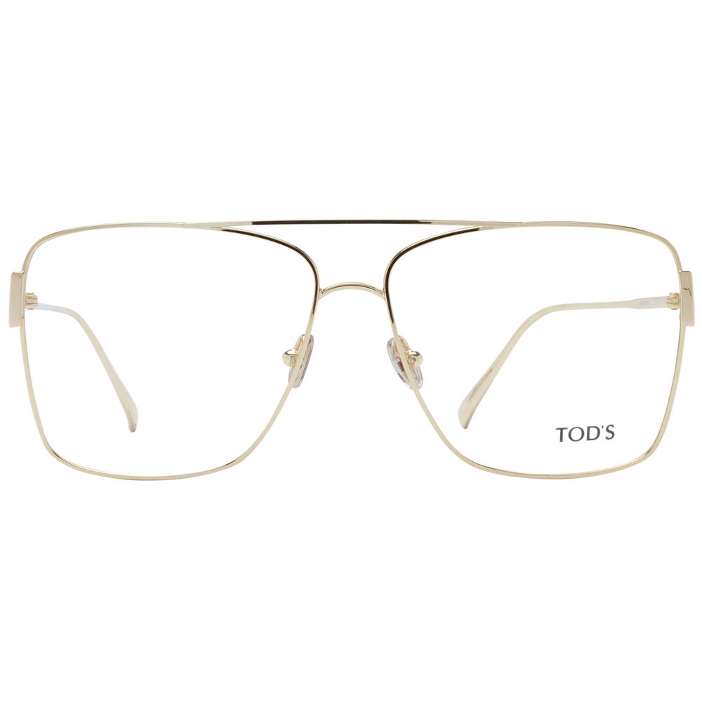 Tod's Gold Metal Glasses (Frames) | Regal Royce