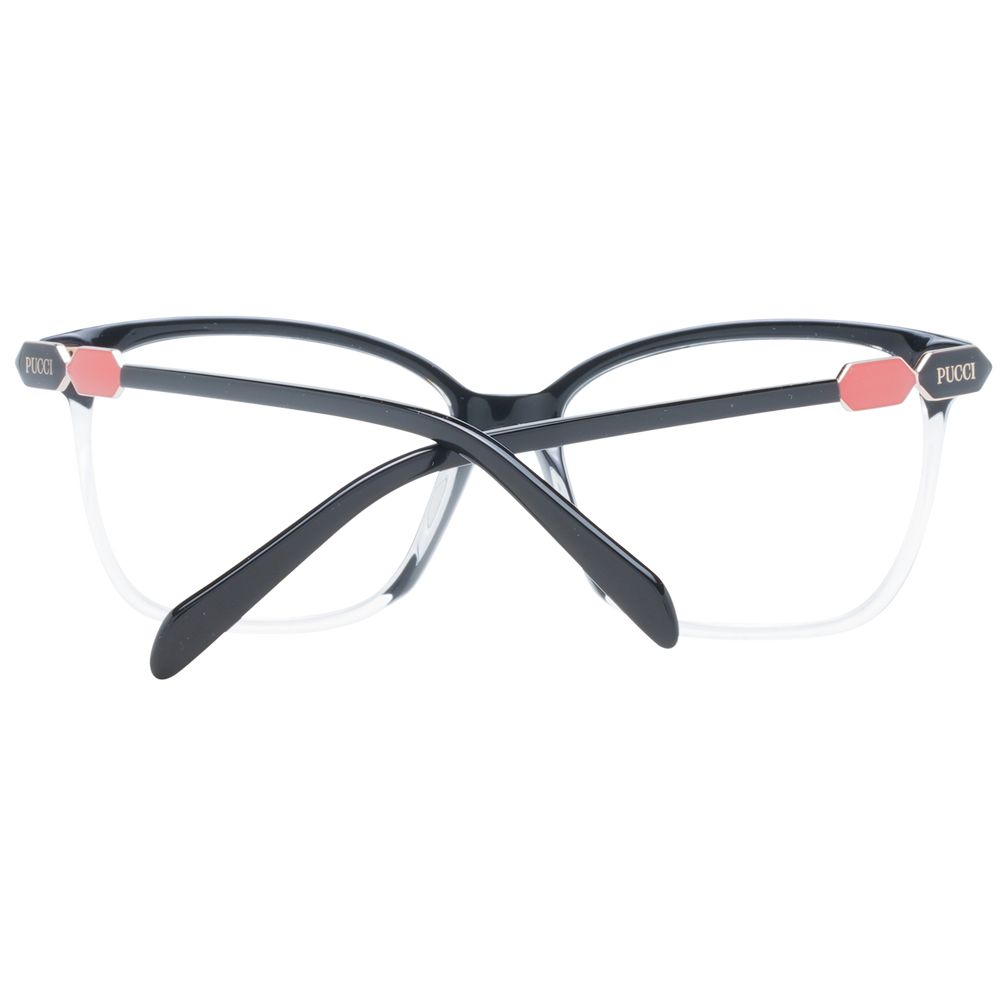 Emilio Pucci Black Plastic Glasses (Frames) | Regal Royce