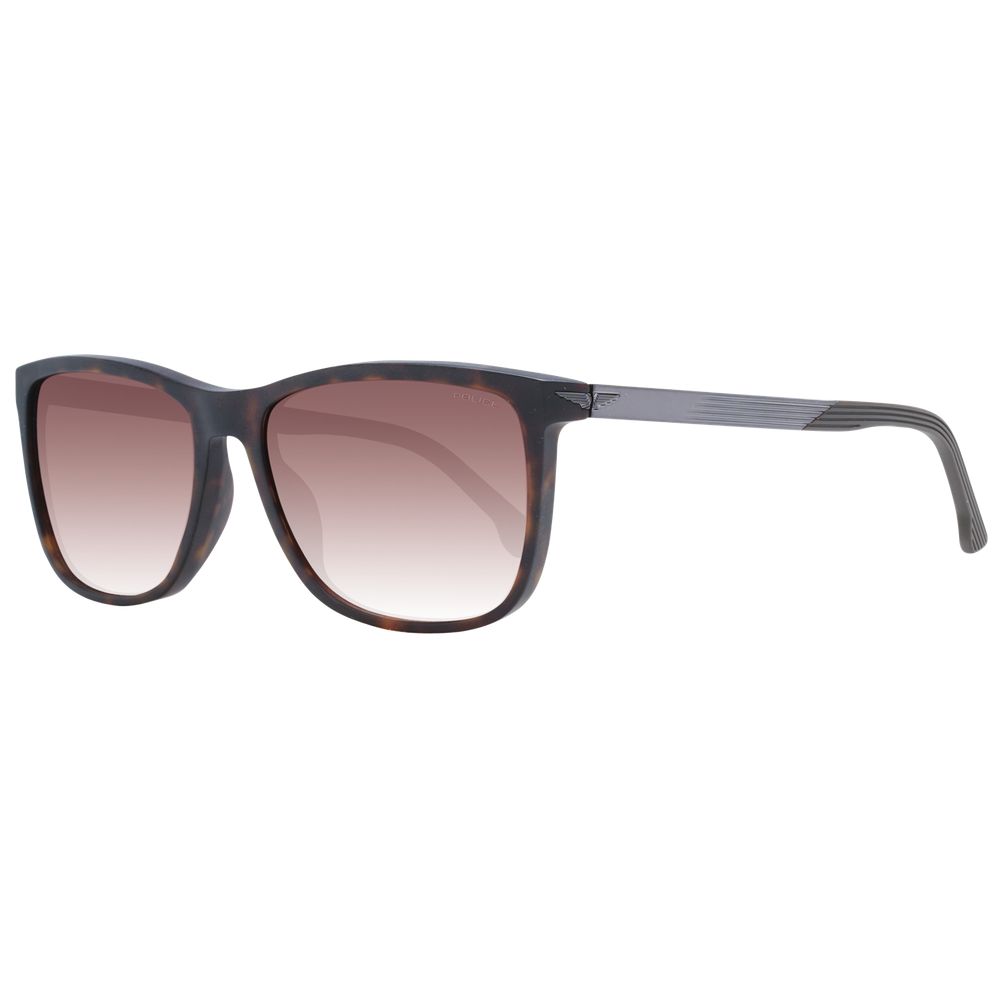 Police Brown Acetate & Plastic Sunglasses | Regal Royce