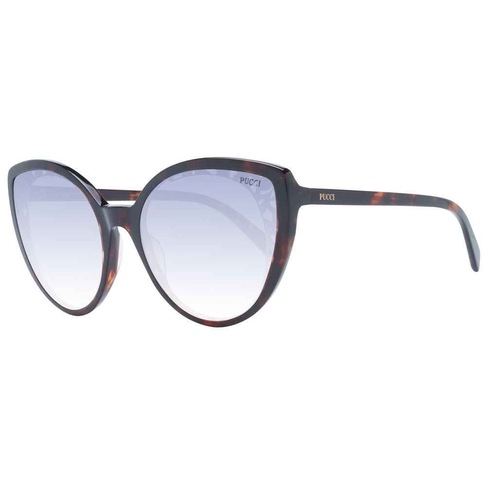 Emilio Pucci Brown Plastic Sunglasses | Regal Royce