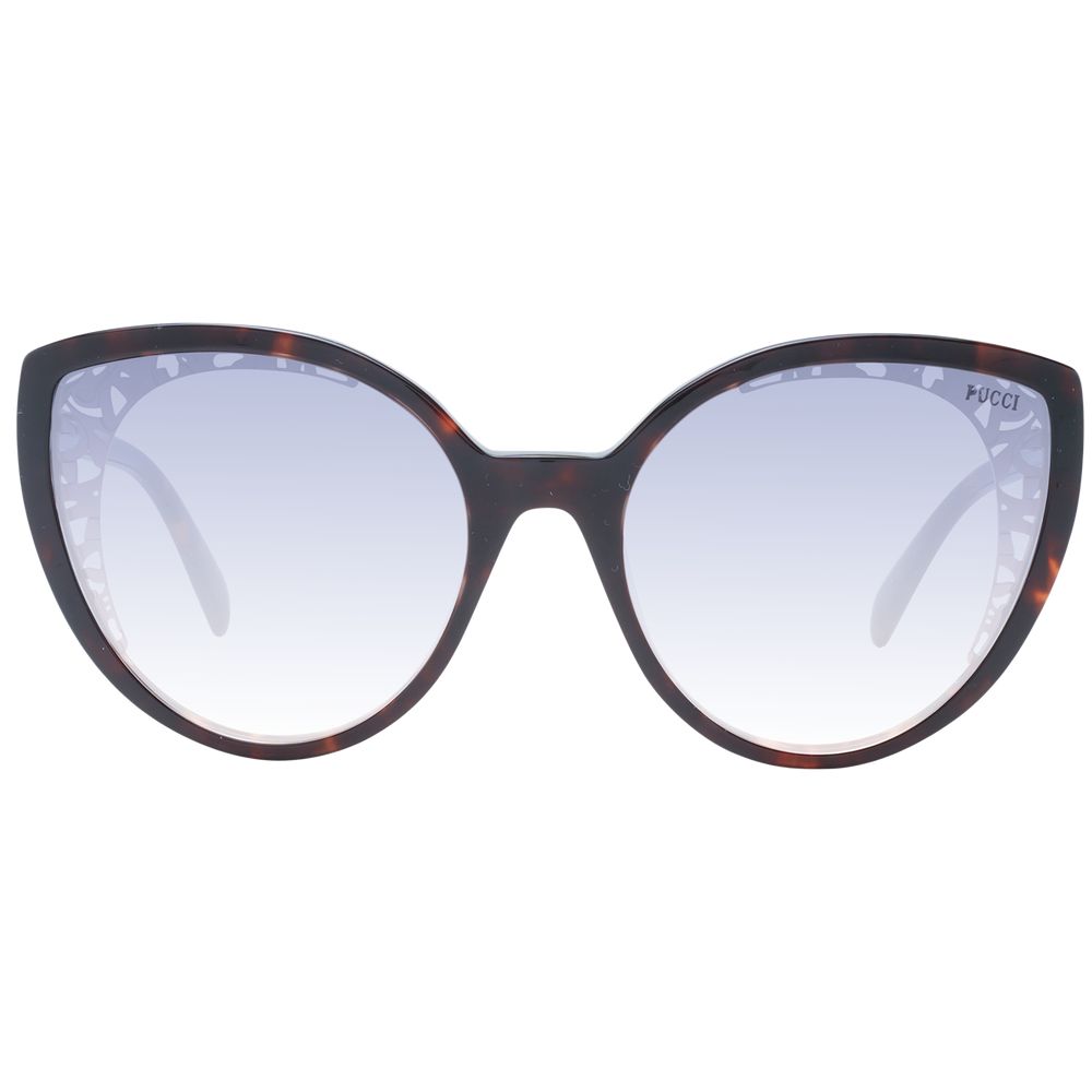 Emilio Pucci Brown Plastic Sunglasses | Regal Royce