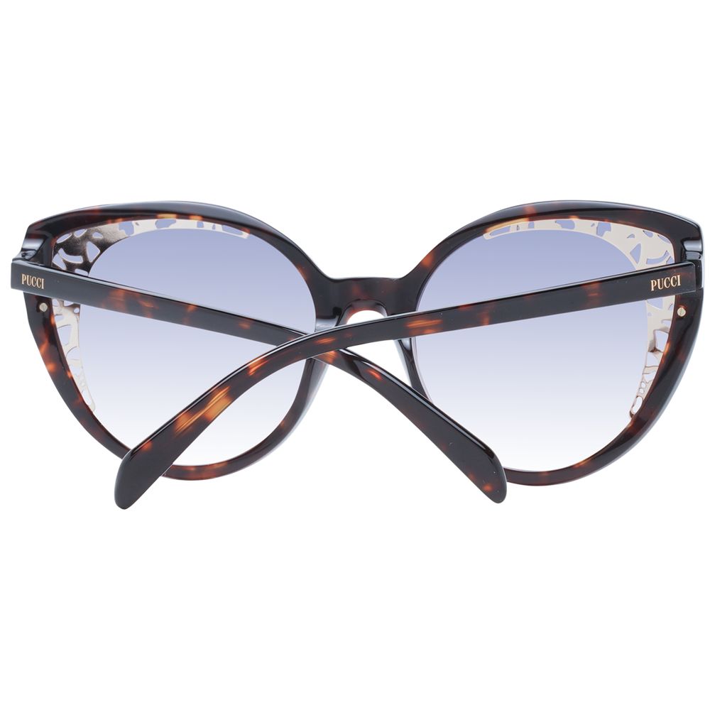 Emilio Pucci Brown Plastic Sunglasses | Regal Royce
