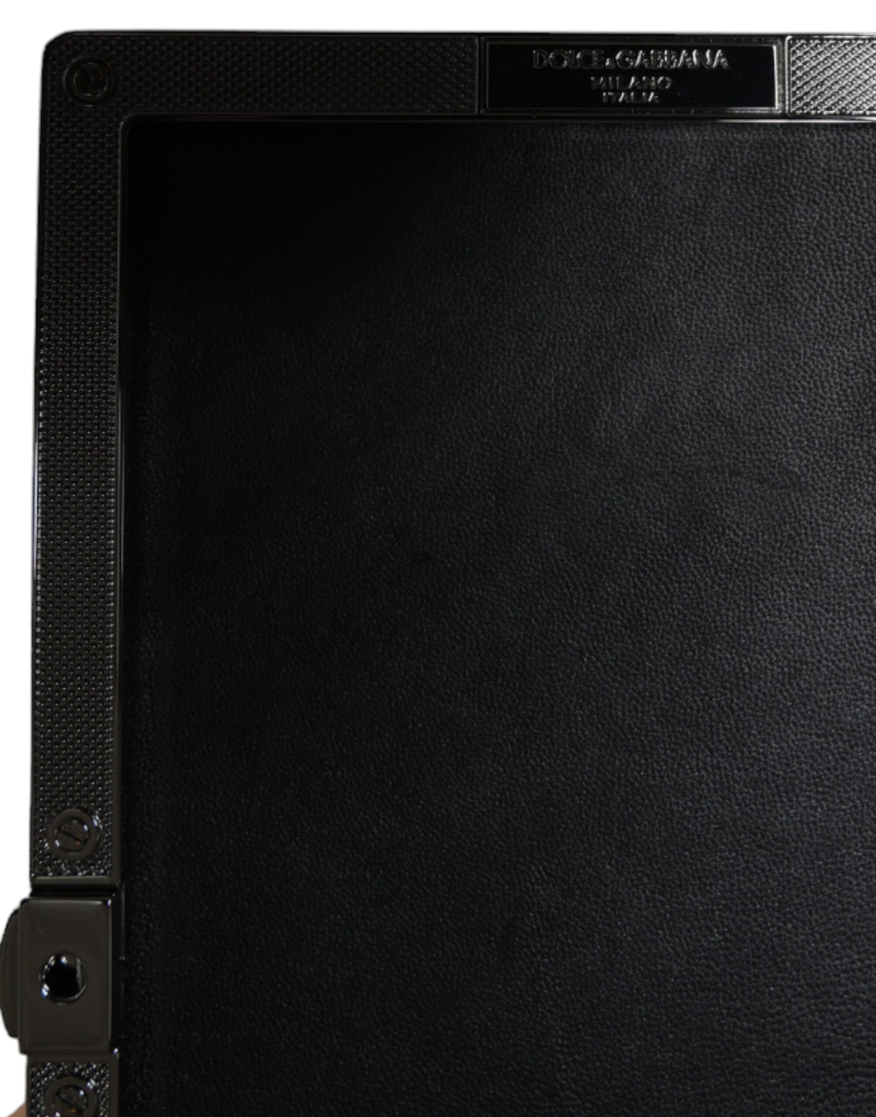 Dolce & Gabbana Black Velvet Crystal Clutch Evening Party Purse Bag | Regal Royce