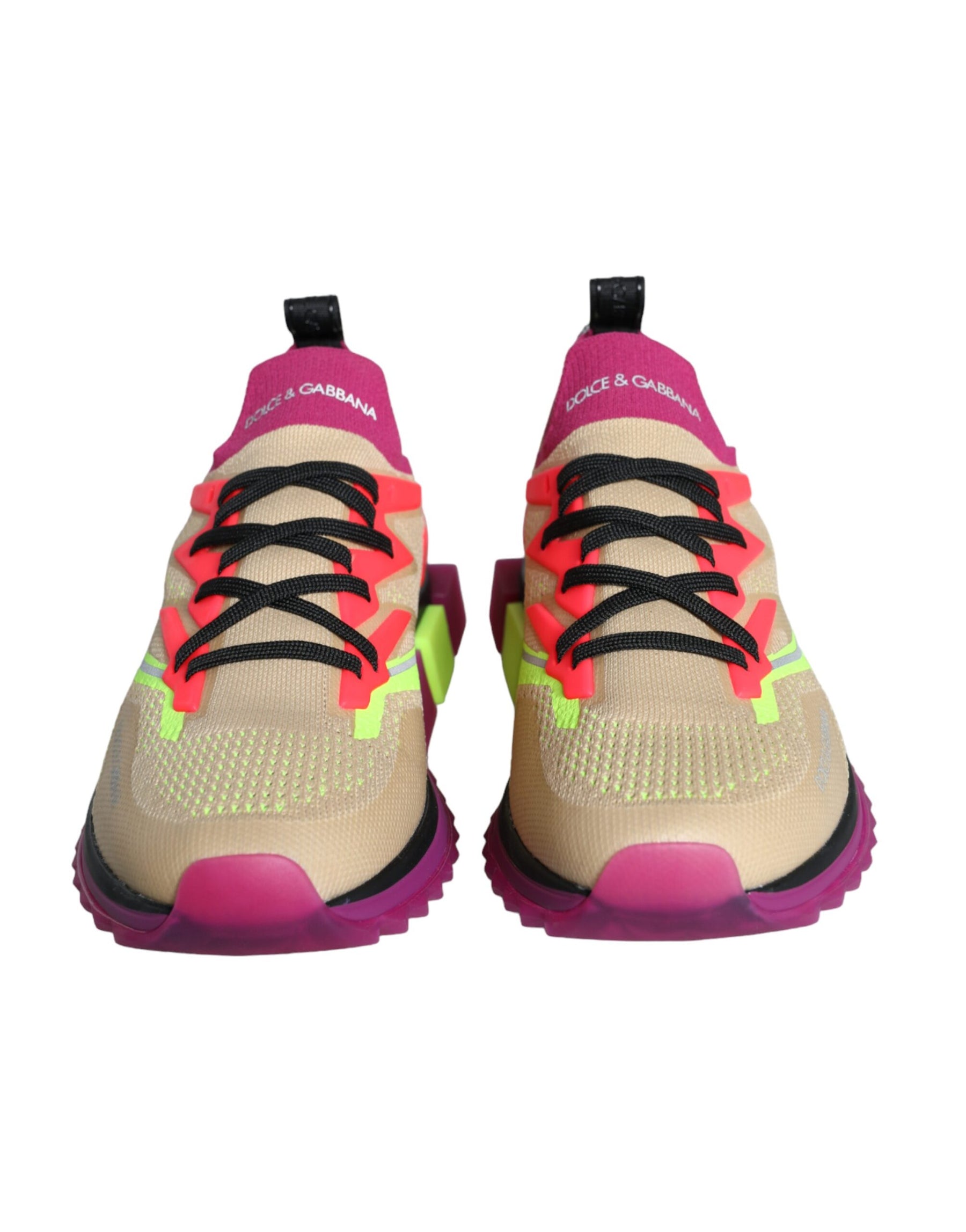 Dolce & Gabbana Multicolor Super King Low Top Sneakers Shoes | Regal Royce