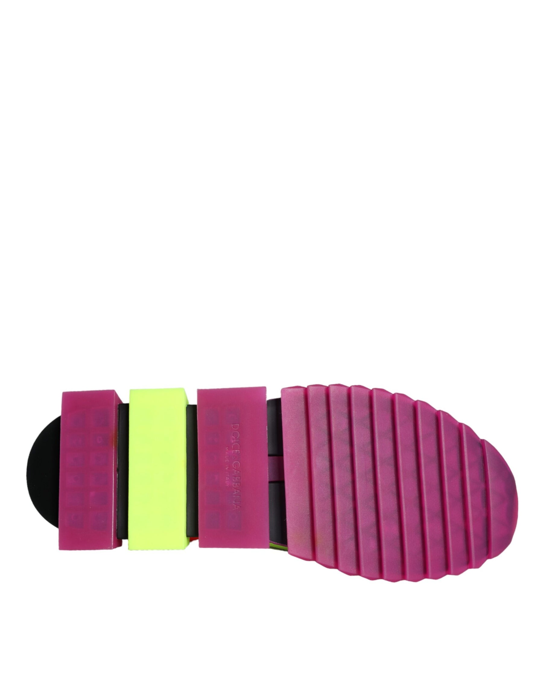 Dolce & Gabbana Multicolor Super King Low Top Sneakers Shoes | Regal Royce