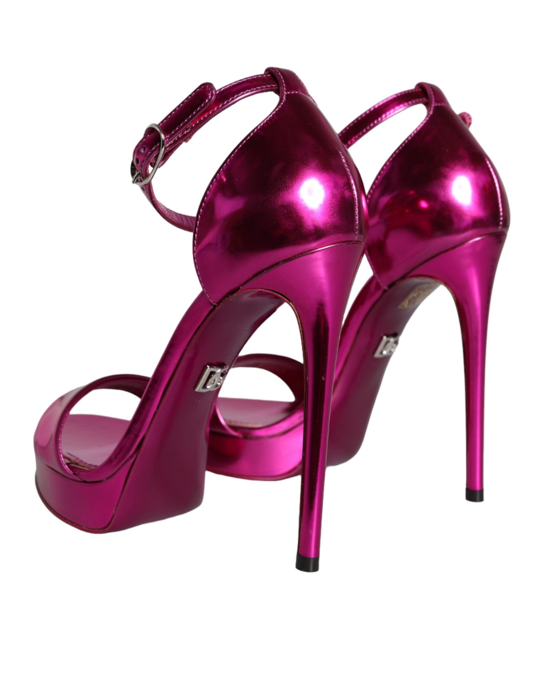 Dolce & Gabbana Fuchsia KEIRA Heels Ankle Strap Sandals Shoes | Regal Royce