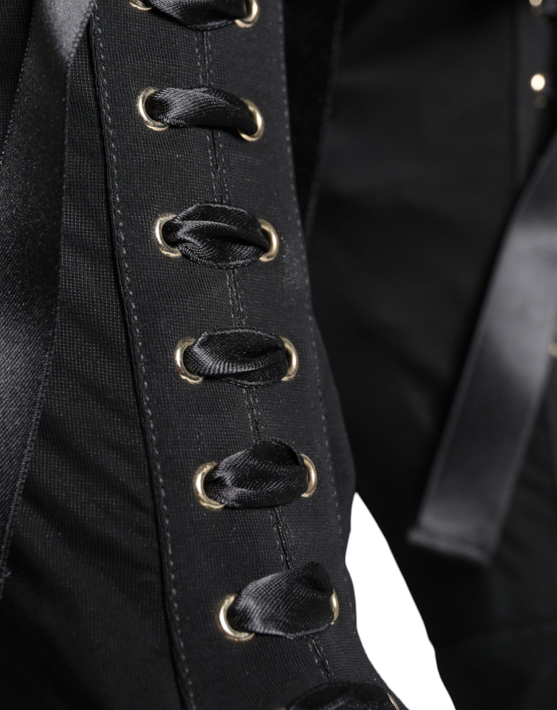 Dolce & Gabbana Black Jersey Stretch Ankle Booties Shoes | Regal Royce