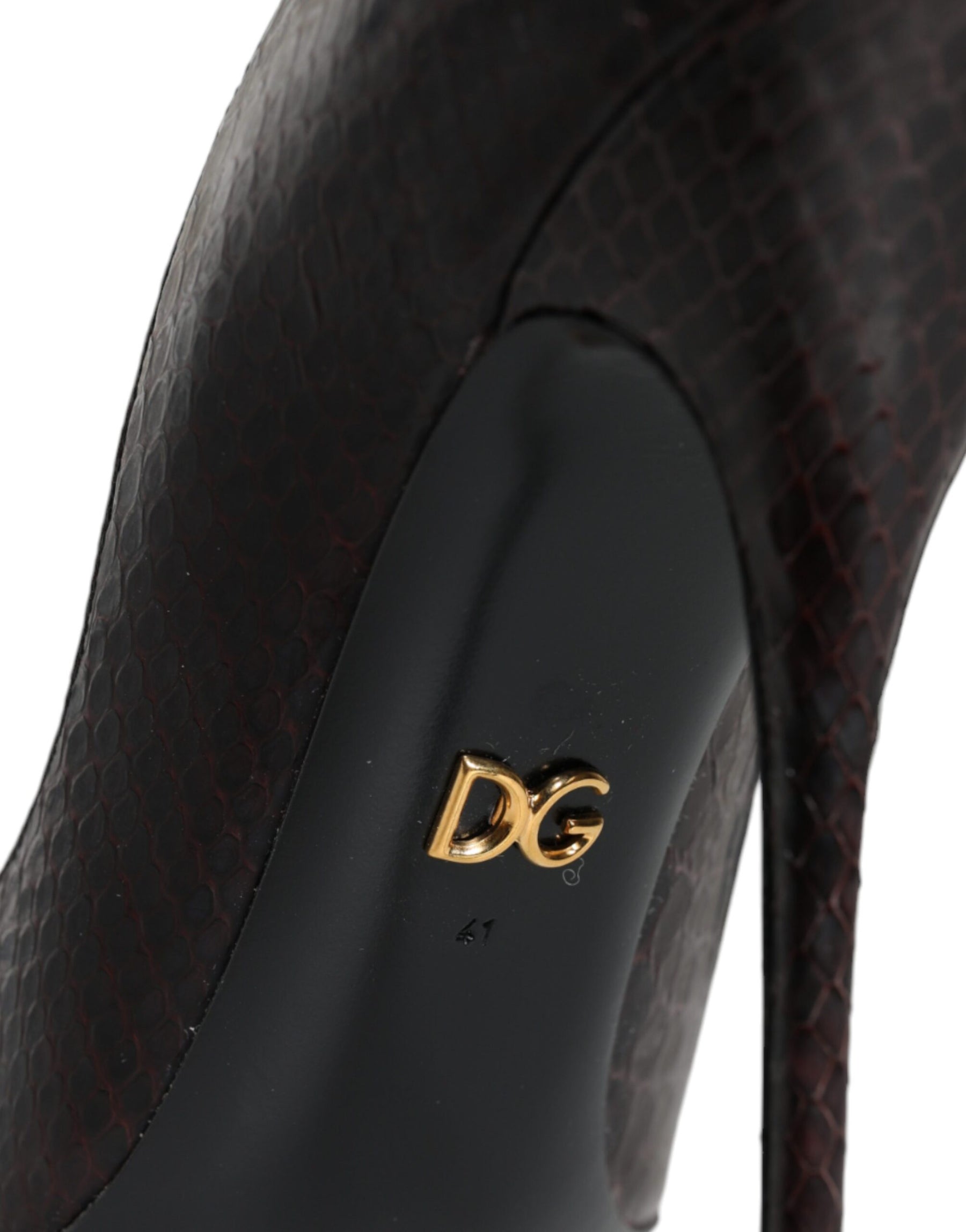 Dolce & Gabbana Multicolor Exotic Leather Heels Pumps Shoes | Regal Royce