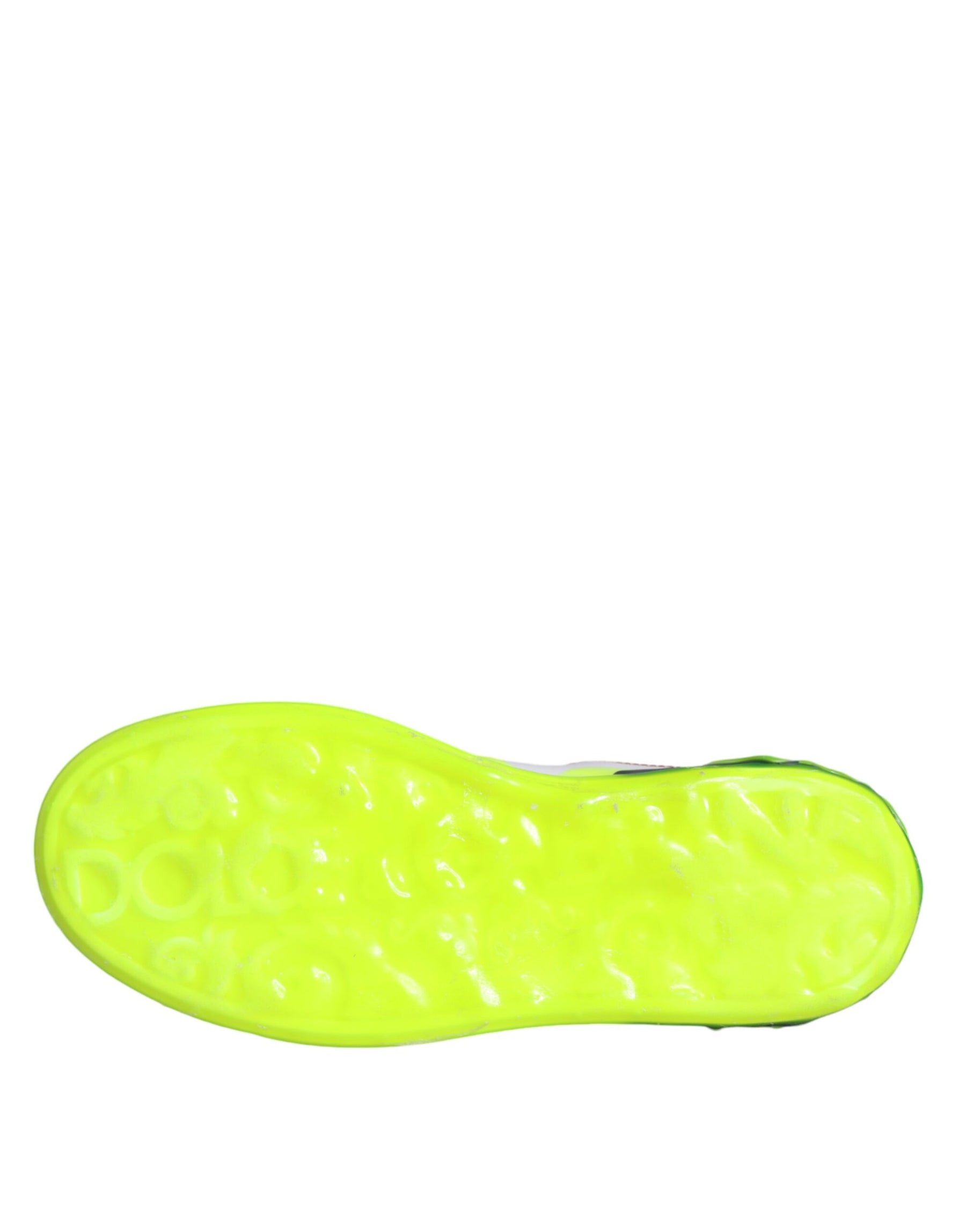 Dolce & Gabbana White Leather Portofino Low Top Sneakers Shoes | Regal Royce