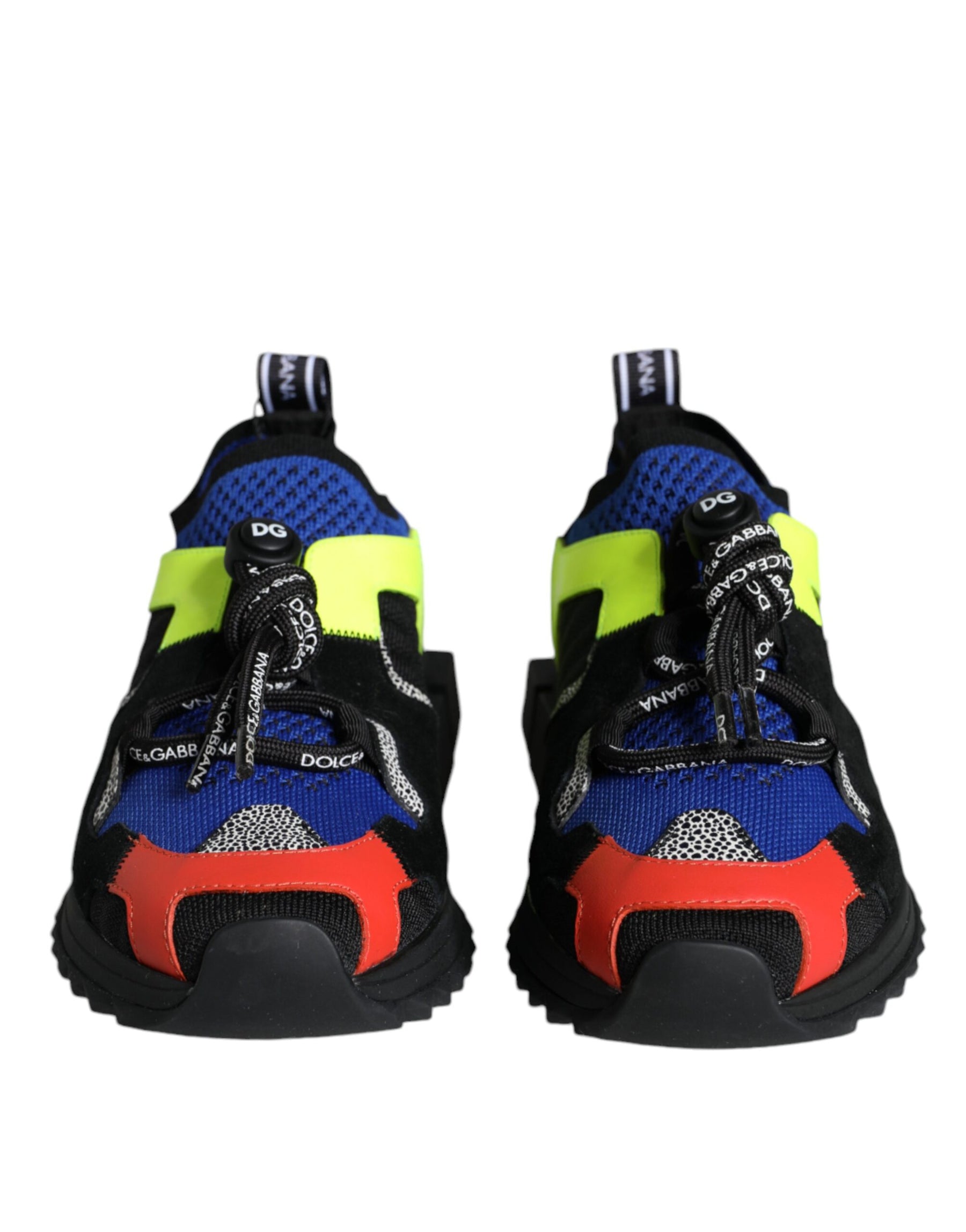Dolce & Gabbana Multicolor Mesh Sorrento Trekking Sneakers Shoes | Regal Royce