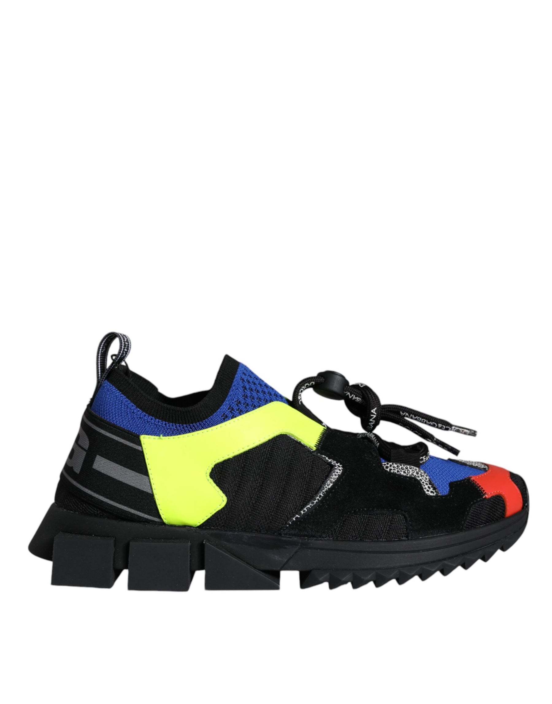 Dolce & Gabbana Multicolor Mesh Sorrento Trekking Sneakers Shoes | Regal Royce