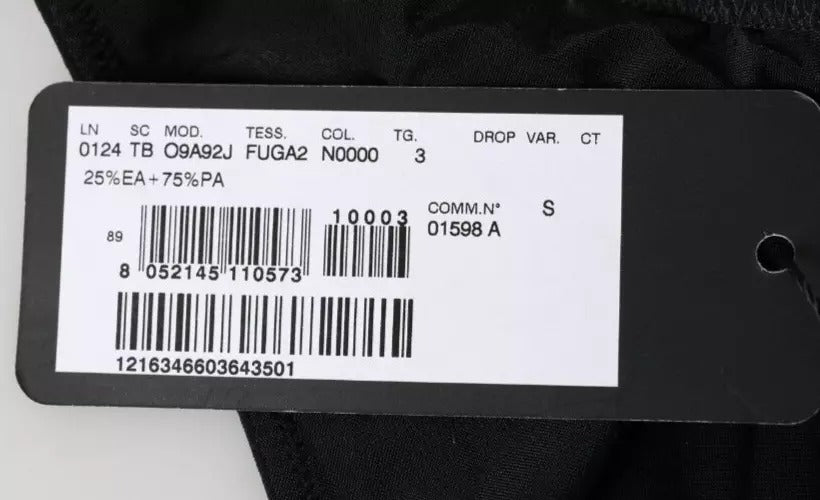 Dolce & Gabbana Black Nylon Swimwear Beachwear Bottom Bikini | Regal Royce