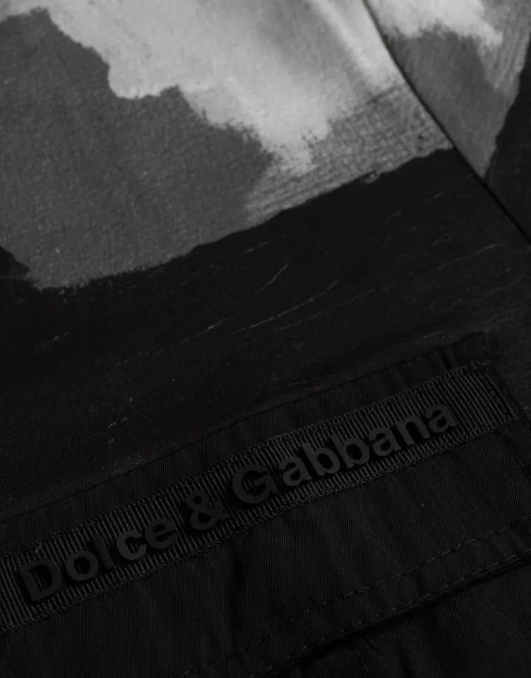 Dolce & Gabbana Multicolor Camouflage Cotton Crewneck T-shirt | Regal Royce