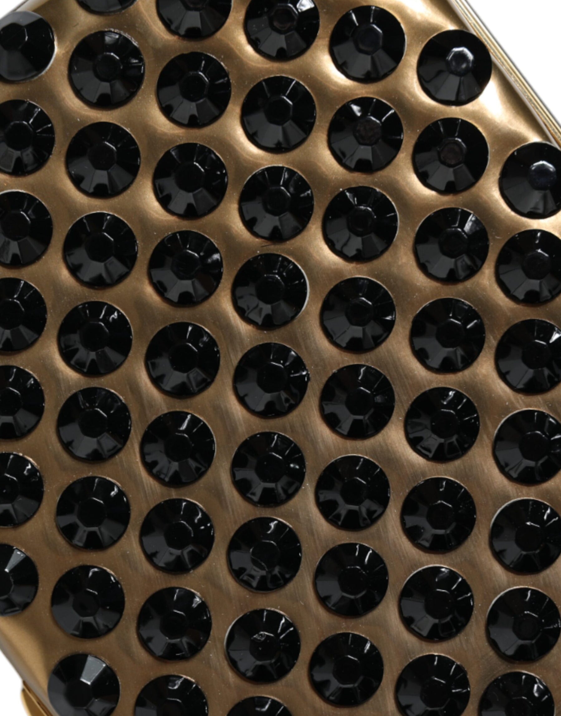 Dolce & Gabbana Gold Crystal Bifold Clutch Evening Party Women Purse Bag | Regal Royce