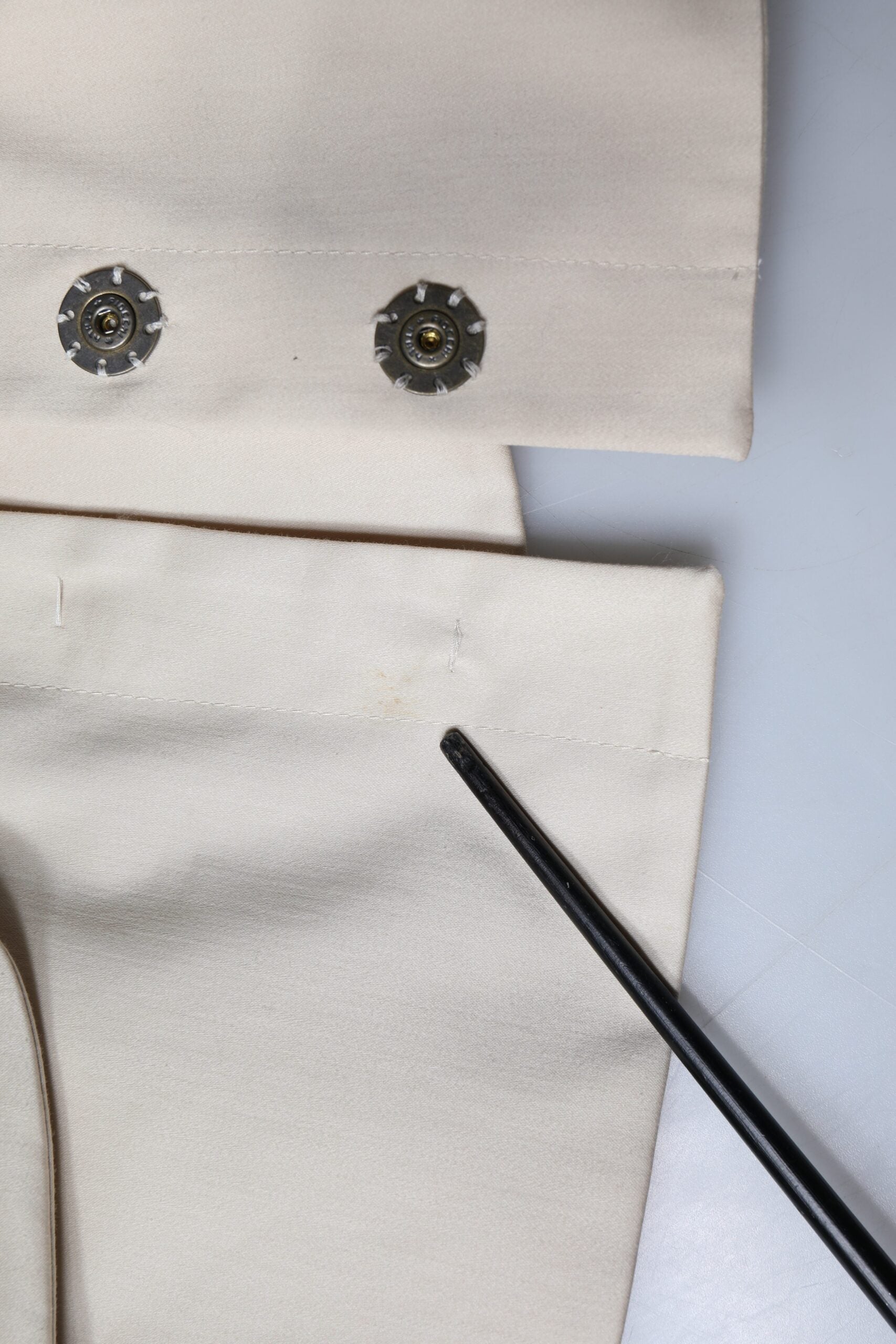 Valentino Beige Cotton Long Sleeves Round Neck Blazer Jacket | Regal Royce