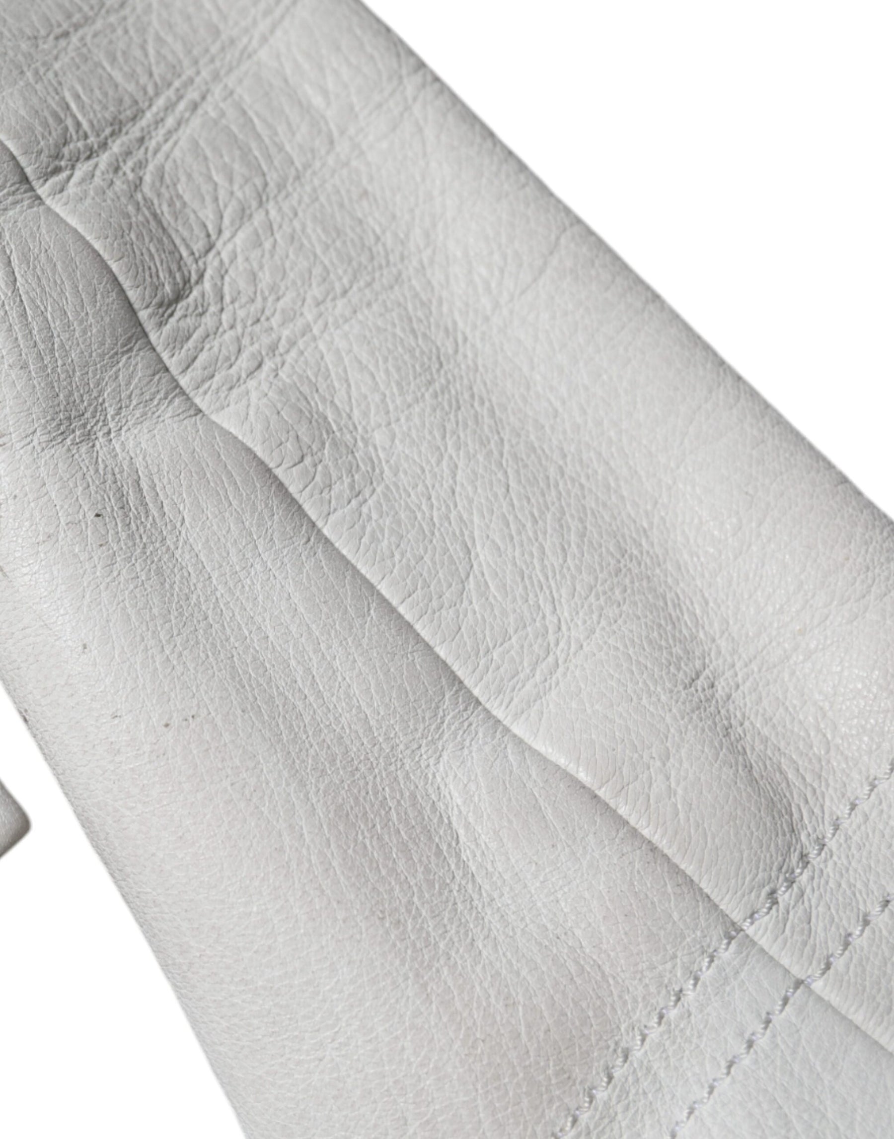 Dolce & Gabbana White Double Breasted Blazer Coat Jacket | Regal Royce