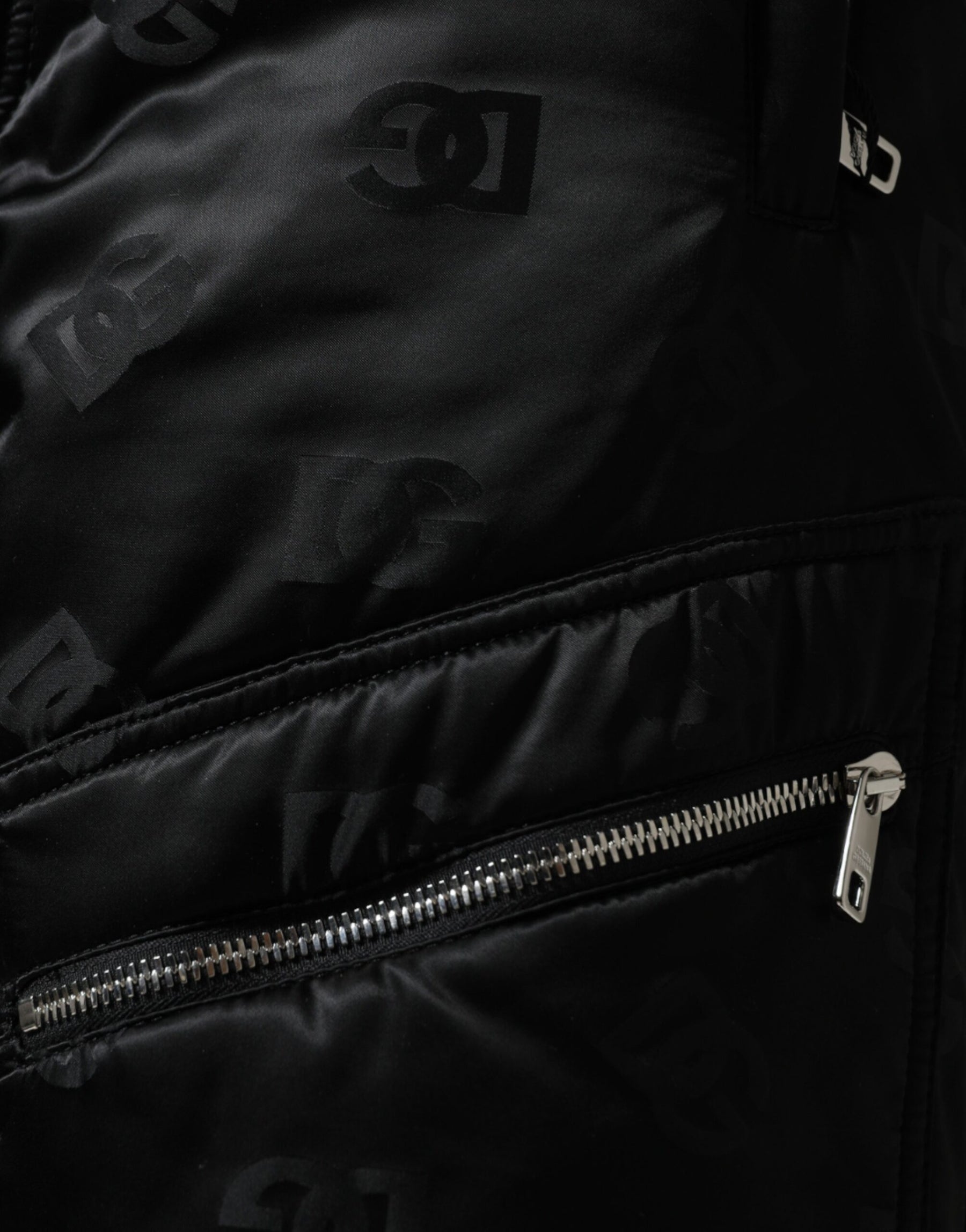 Dolce & Gabbana Black Quilted High Waist Women Wide Leg Pants | Regal Royce