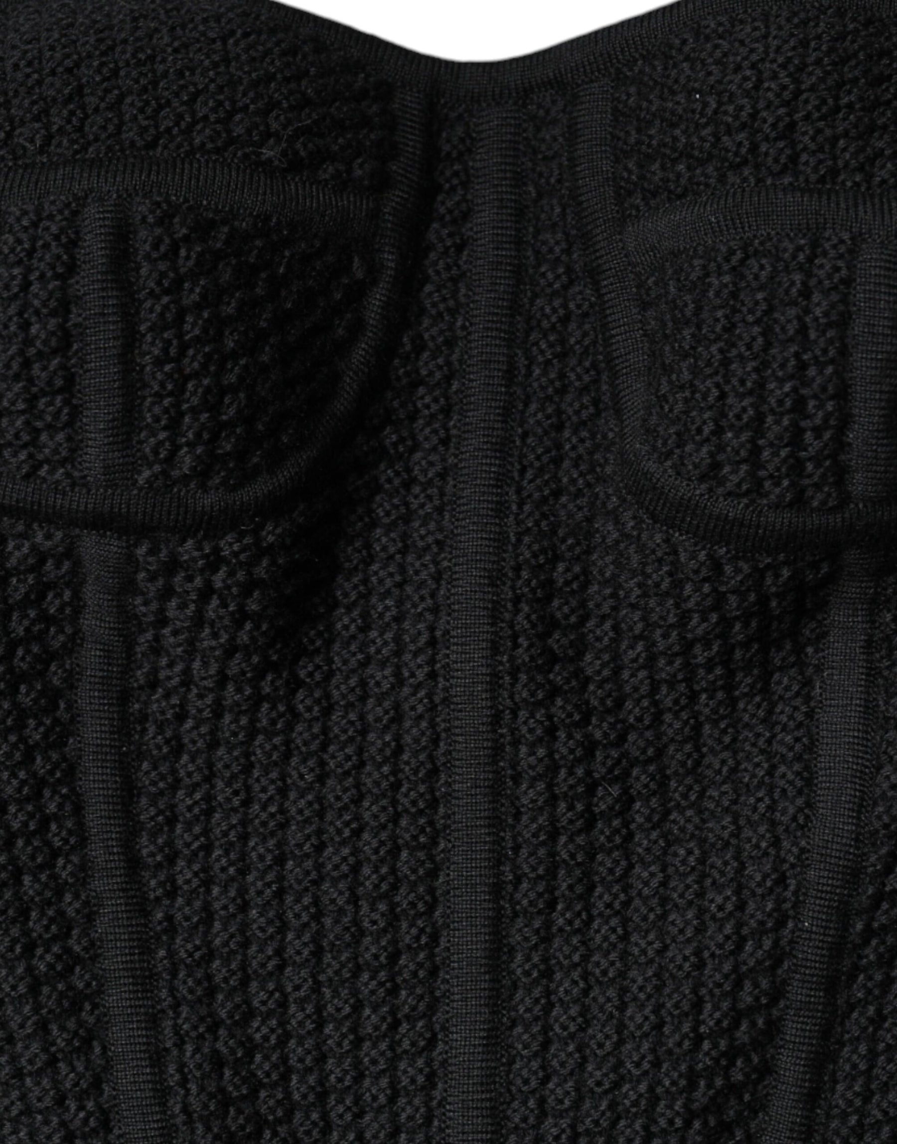 Dolce & Gabbana Black Bustier Sleeveless Corset Blouse Top | Regal Royce