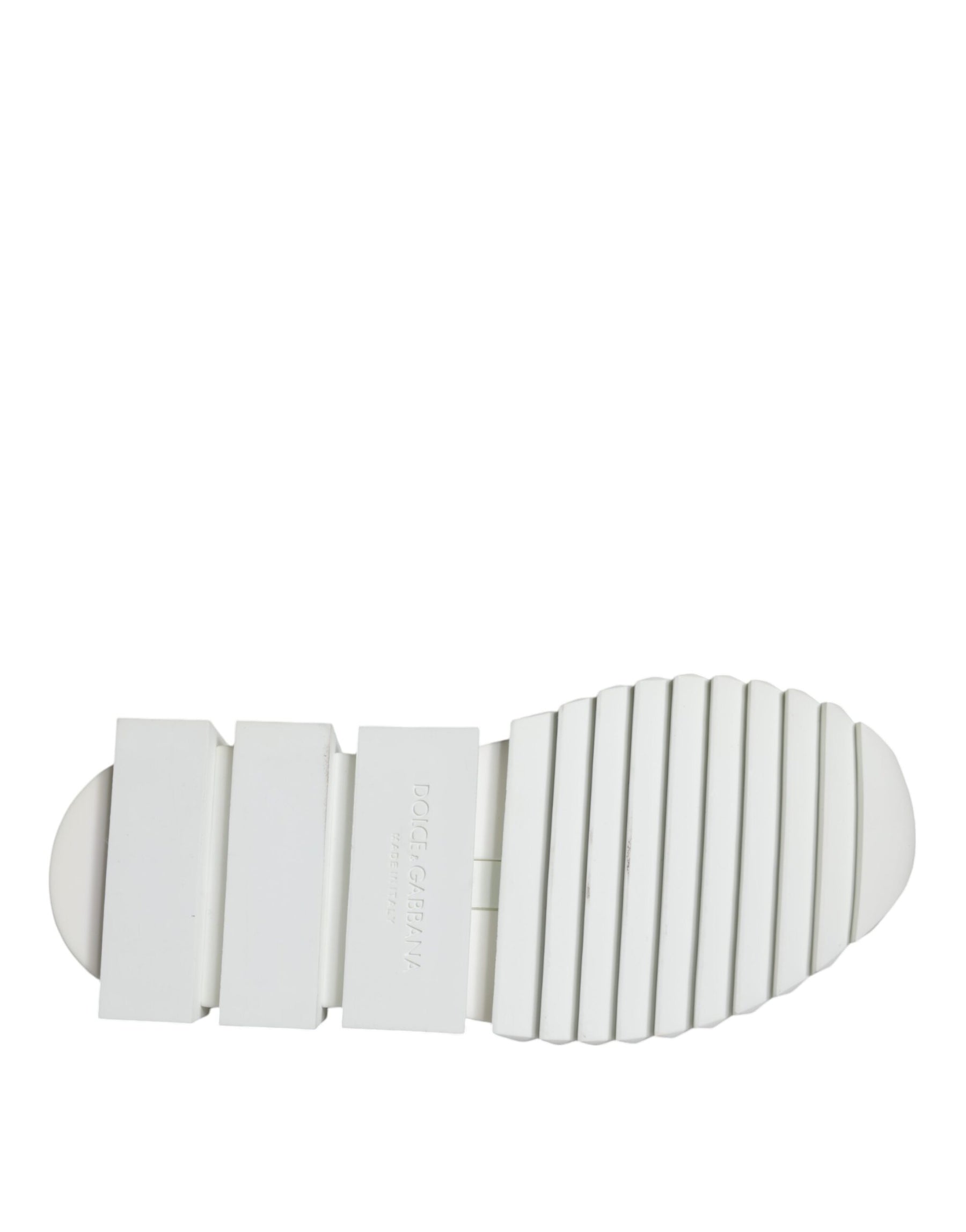 Dolce & Gabbana White Mesh Sorrento Trekking Sneakers Shoes | Regal Royce