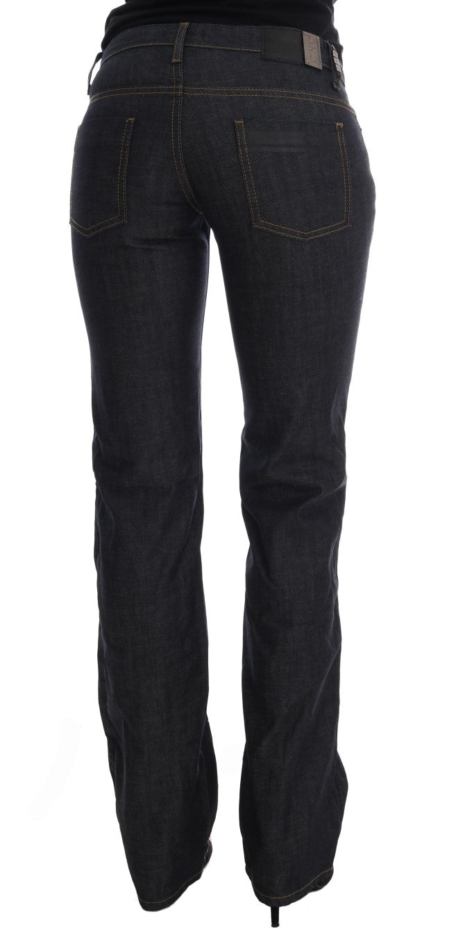 Costume National Dark Blue Cotton Classic Fit Jeans | Regal Royce