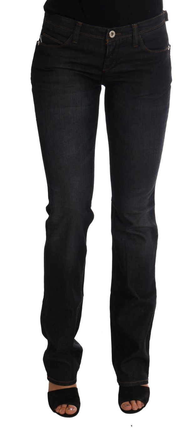 Costume National Dark Blue Cotton Slim Fit Jeans | Regal Royce
