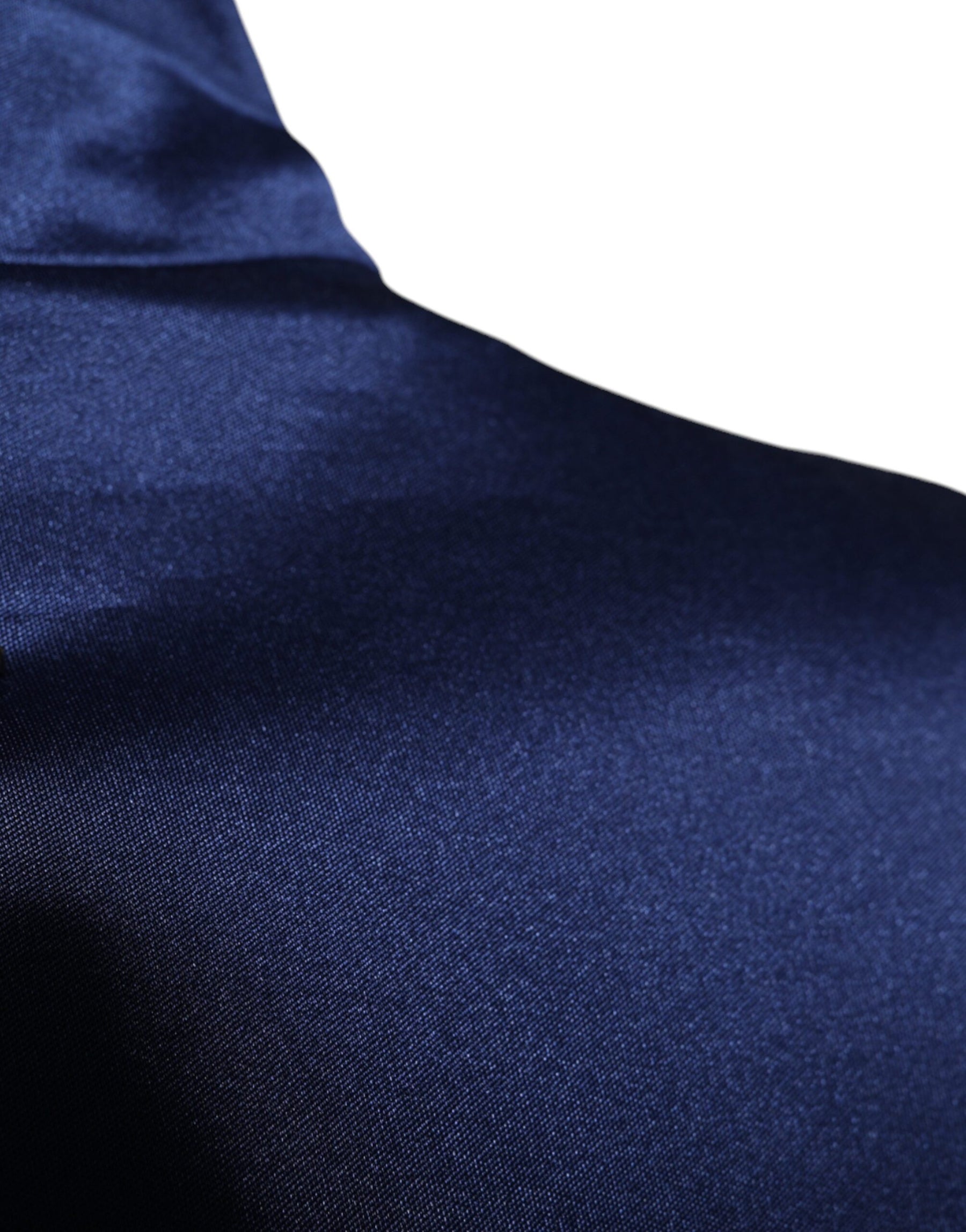 Dolce & Gabbana Blue Heraldic Patch Stripe King Bee Sweater | Regal Royce