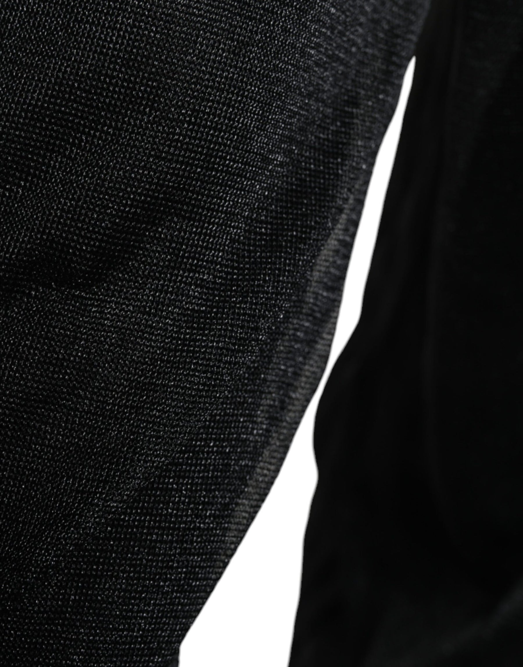 Dolce & Gabbana Black Polyester Pullover Sweatshirt Sweater | Regal Royce