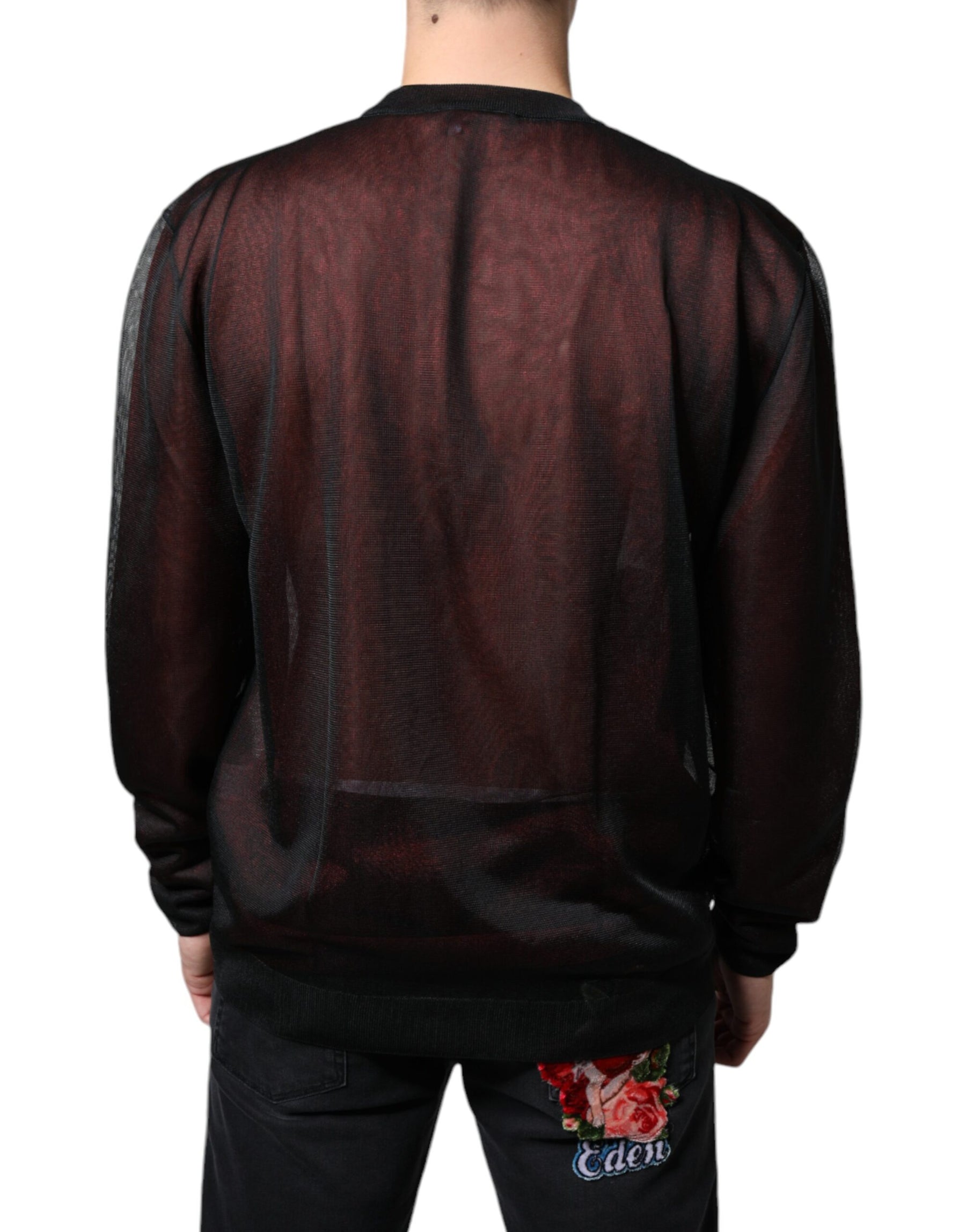 Dolce & Gabbana Brown Polyester Pullover Sweatshirt Sweater | Regal Royce