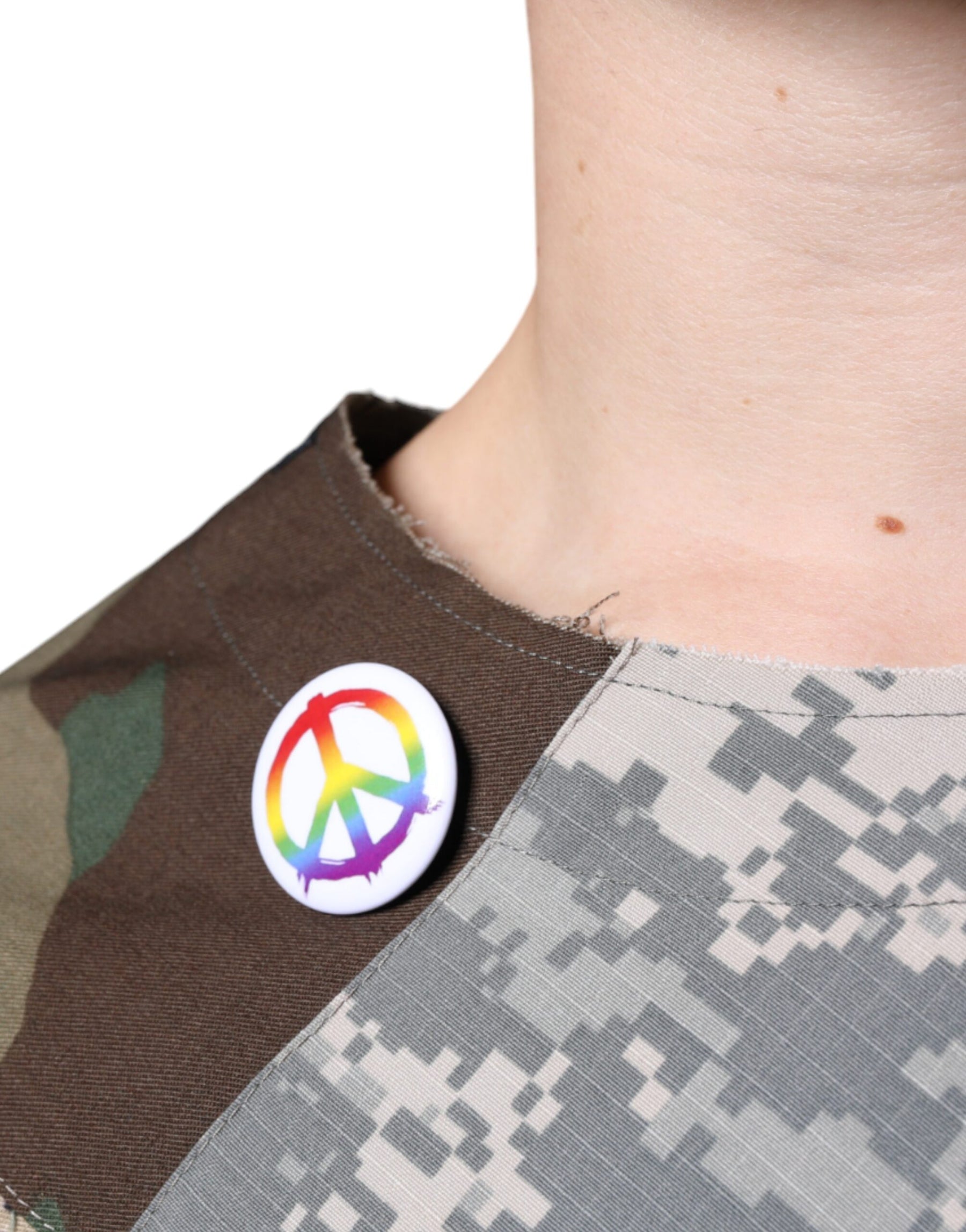 Dolce & Gabbana Multicolor Camouflage Patchwork DG Royal T-shirt | Regal Royce