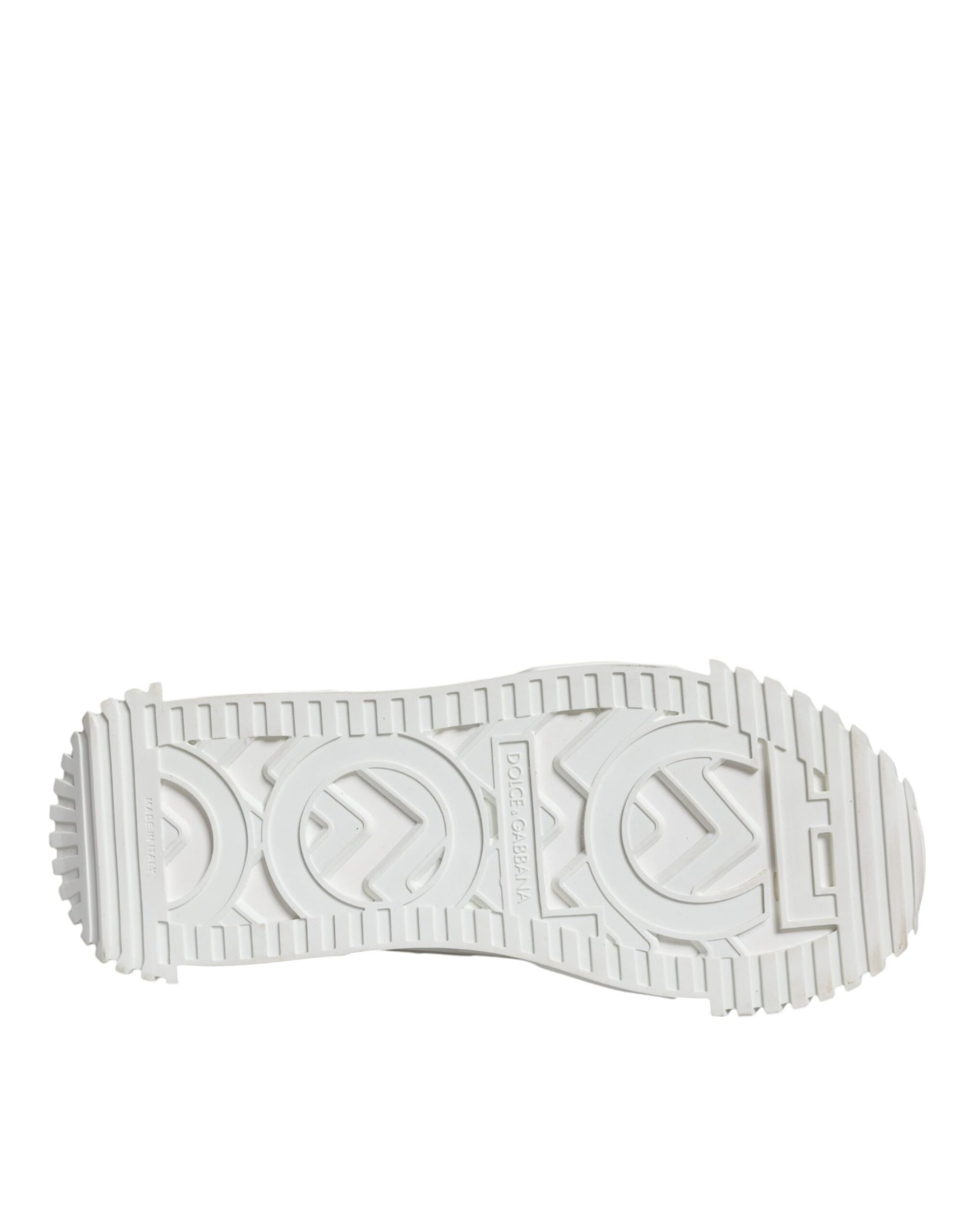 Dolce & Gabbana White Lace Up Low Top NS1 Sneakers Shoes | Regal Royce