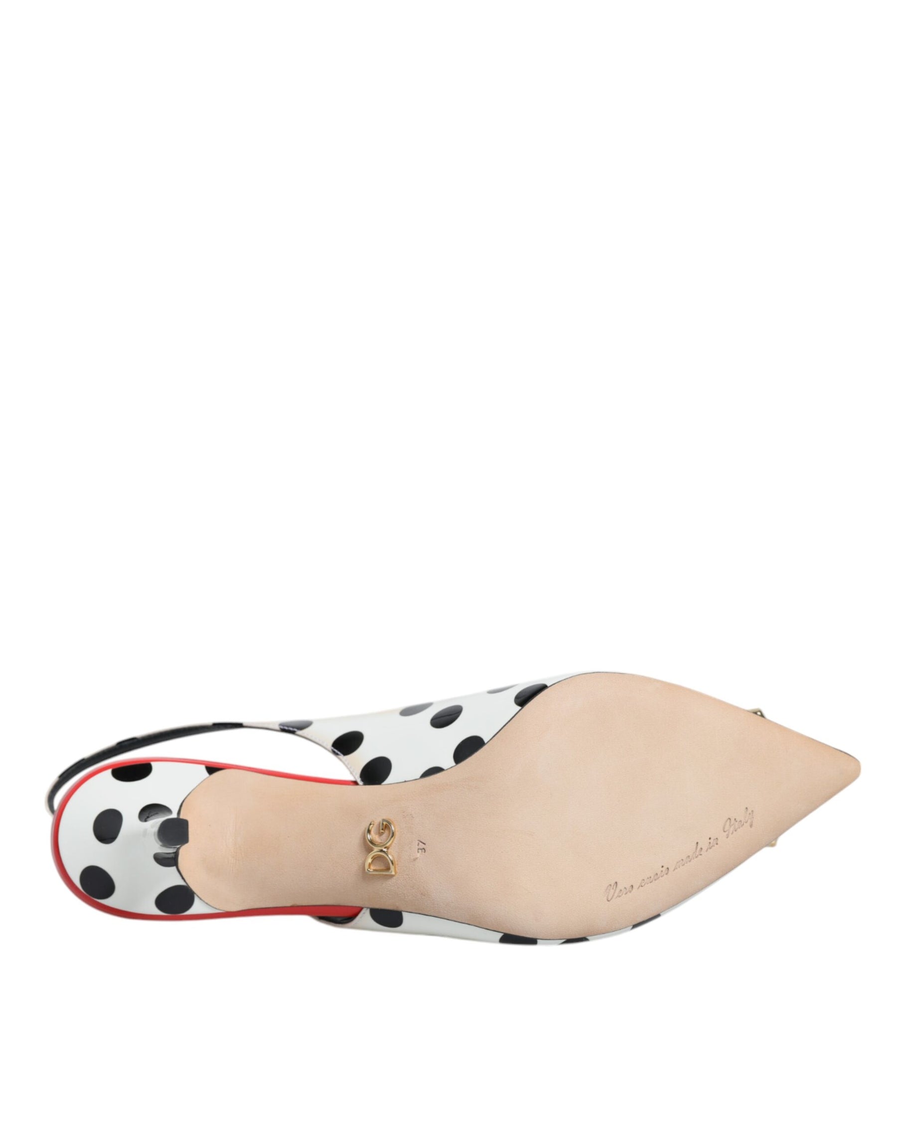 Dolce & Gabbana Multicolor Crystal Heels Slingback Shoes | Regal Royce