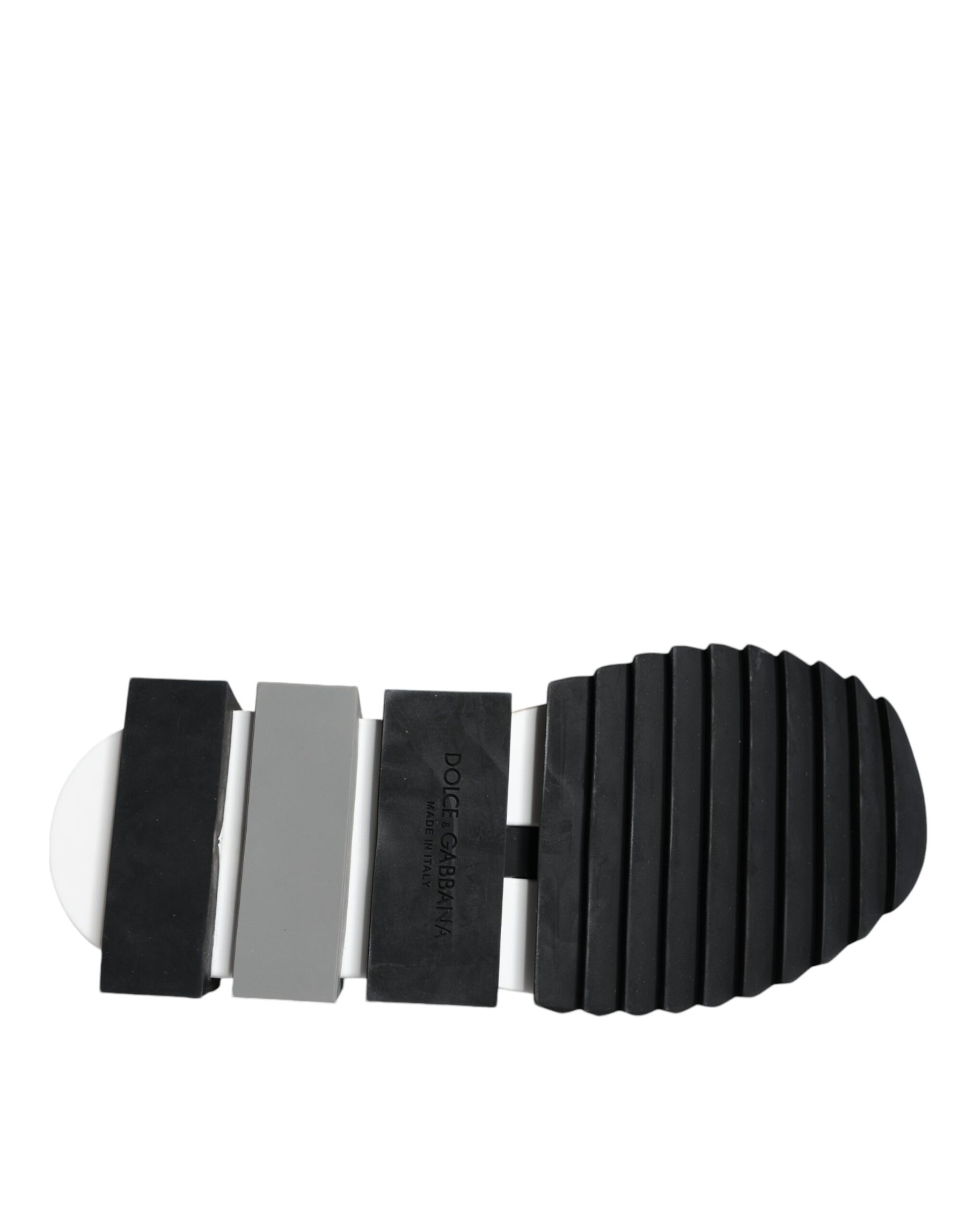 Dolce & Gabbana Black White Sorrento Low Top Sneakers Shoes | Regal Royce